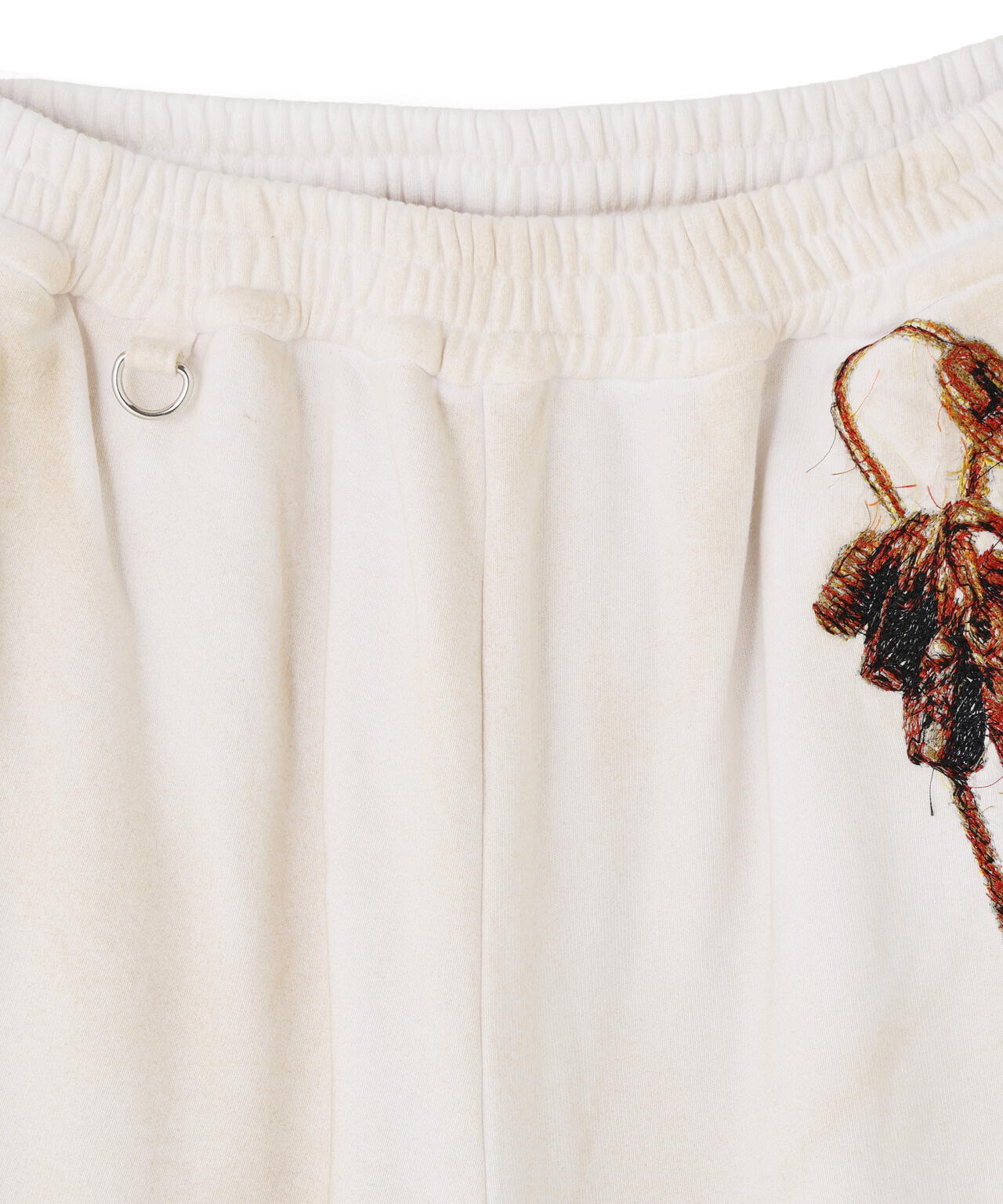doublet/ダブレット/TROMPE L’OEIL EMBROIDERYSWEATPANTS