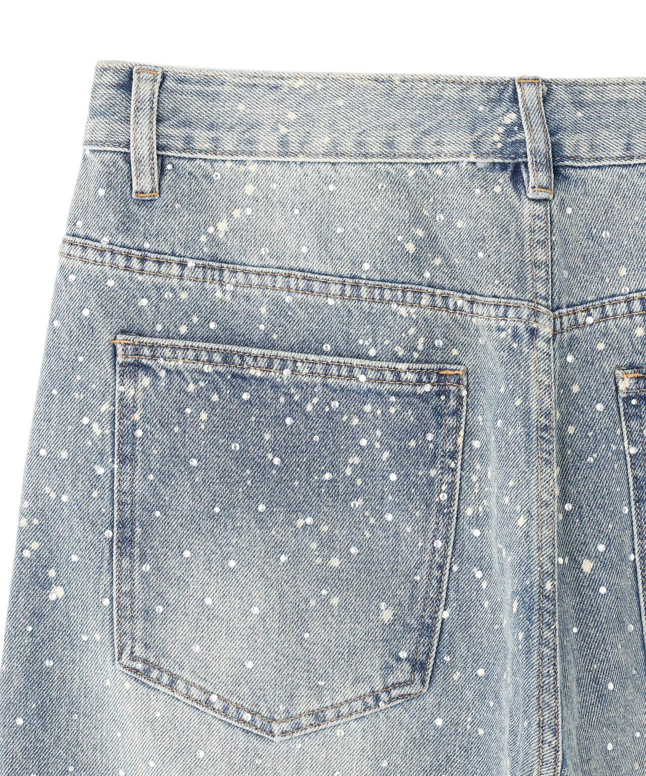 WEB&DEPOT限定】DankeSchon/ダンケシェーン/RHINESTONE DENIM | L.H.P