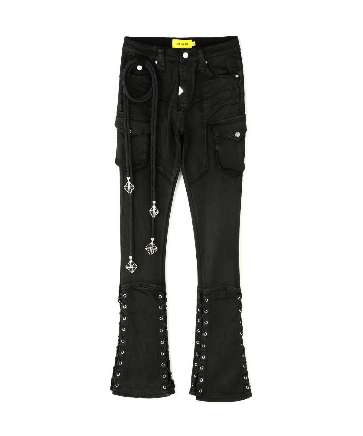 GUAPI/グアピ/Black Waxed Rope Denim