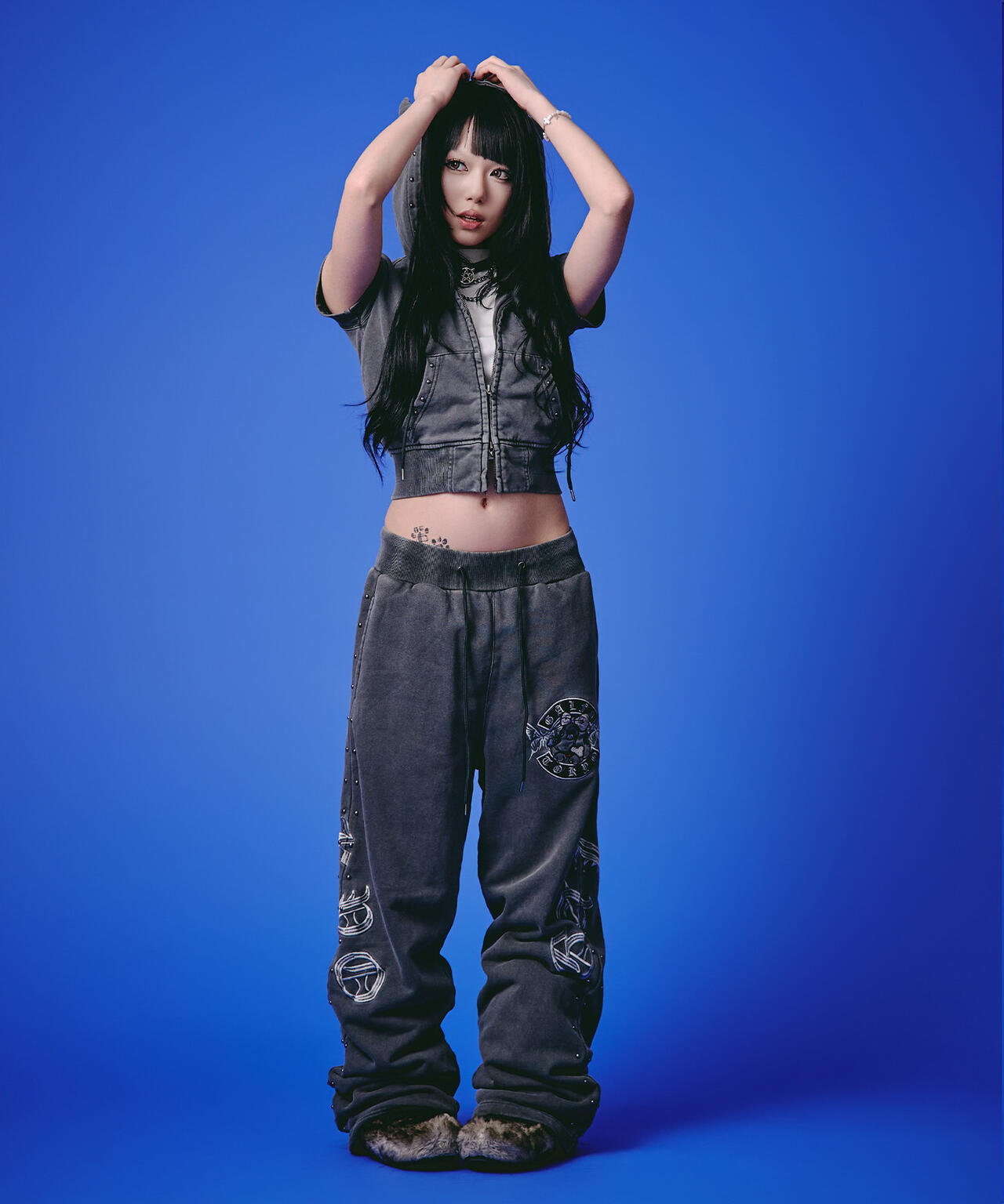 GALFY/ガルフィー/【LHP EXCLUSIVE】地雷ギャル スウェットパンツ