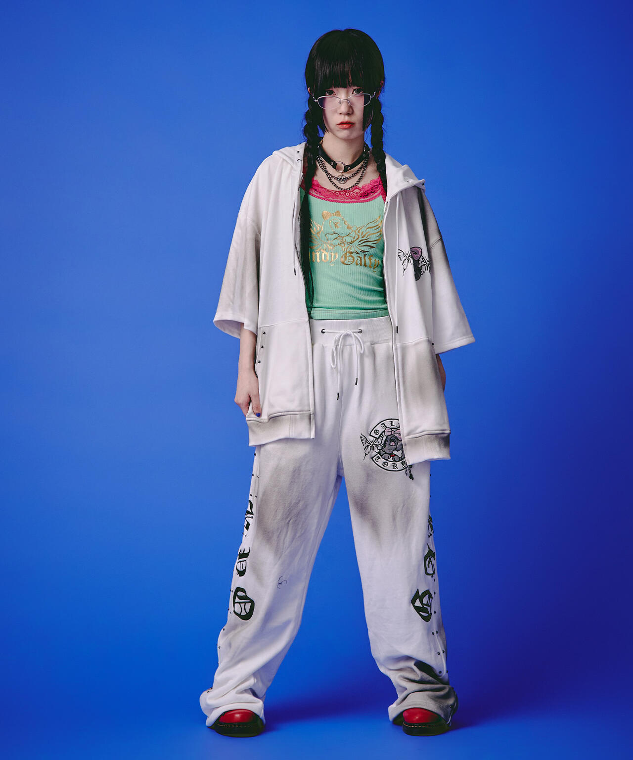 GALFY/ガルフィー/【LHP EXCLUSIVE】地雷ギャル スウェットパンツ