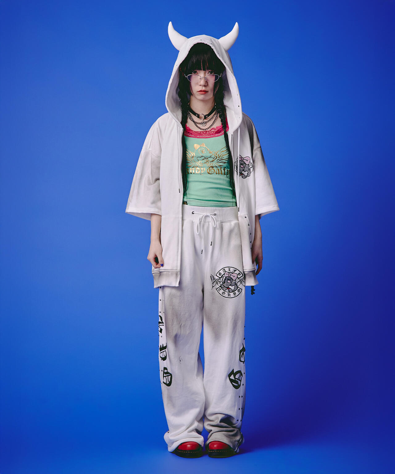 GALFY/ガルフィー/【LHP EXCLUSIVE】地雷ギャル スウェットパンツ