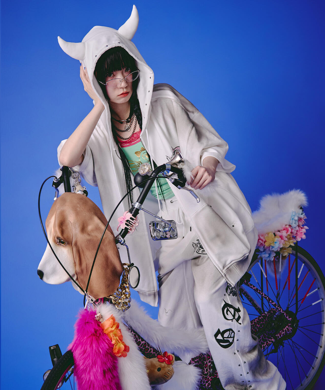 GALFY/ガルフィー/【LHP EXCLUSIVE】地雷ギャル スウェットパンツ