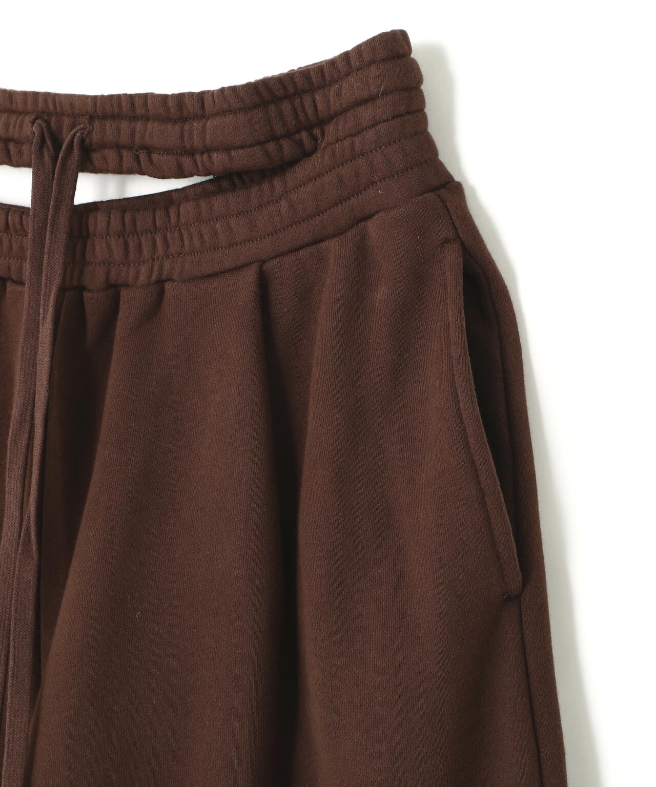 CLANE/クラネ/SLASH WAIST SWEAT PANTS