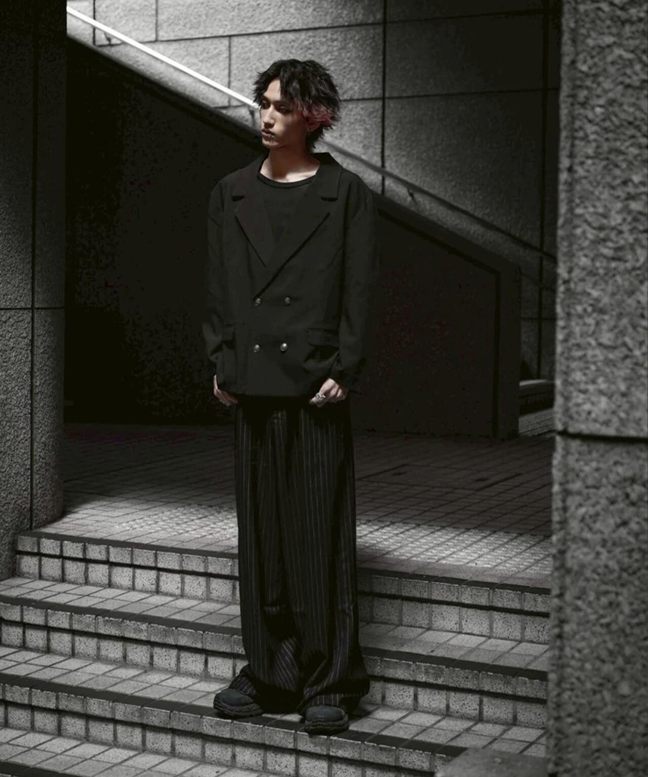 gibous/ギボス/Striped Baggy Pants | L.H.P（エルエイチピー