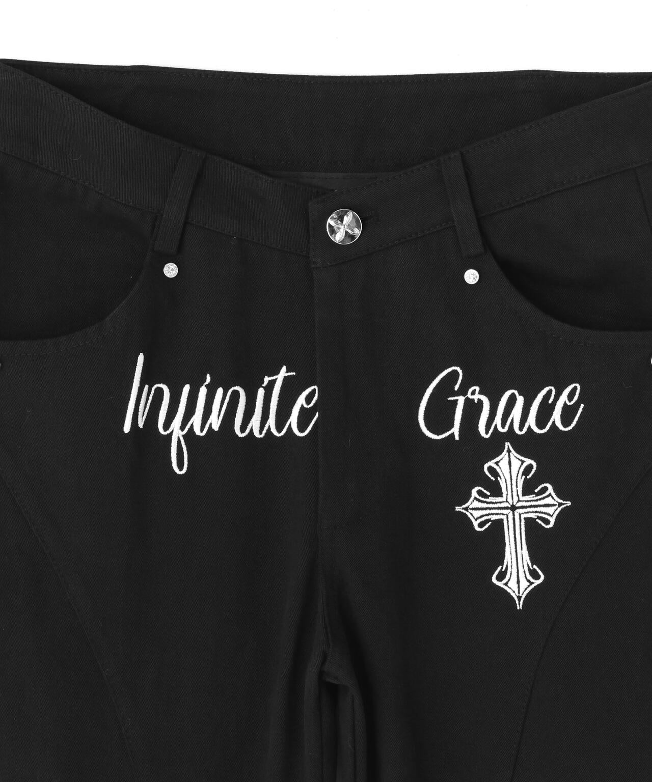 MAVYTH/メヴィス/CROSS FLARE TUCK PANTS