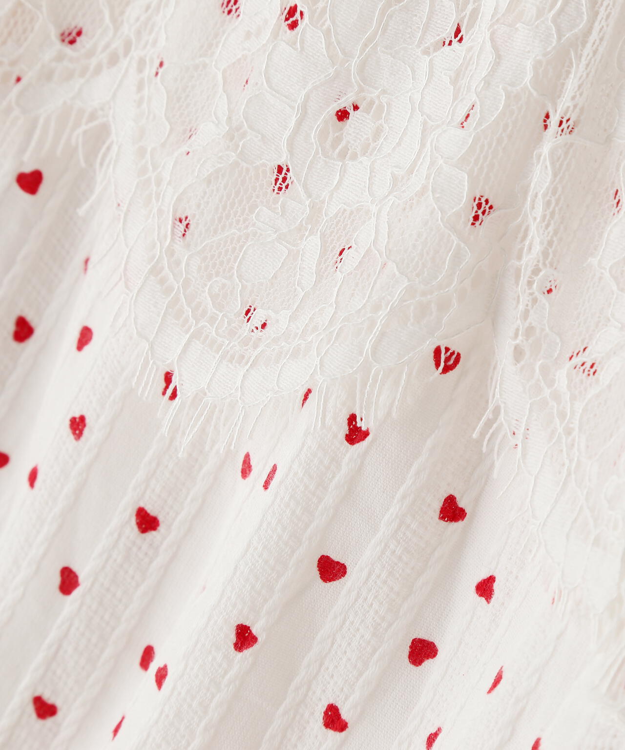 MAVYTH/メヴィス/LACE WITH HEART DOT PANTS
