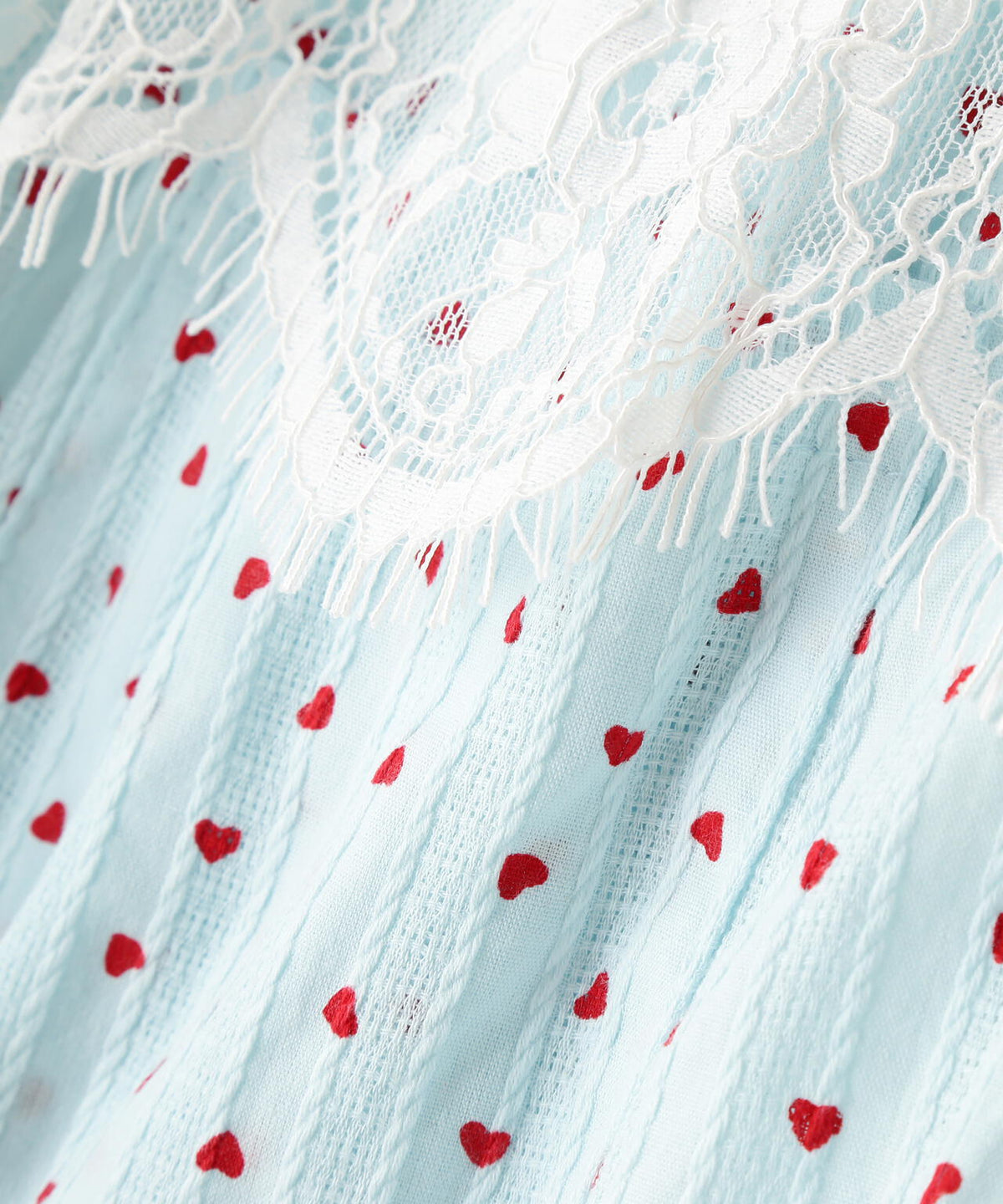 MAVYTH/メヴィス/LACE WITH HEART DOT PANTS