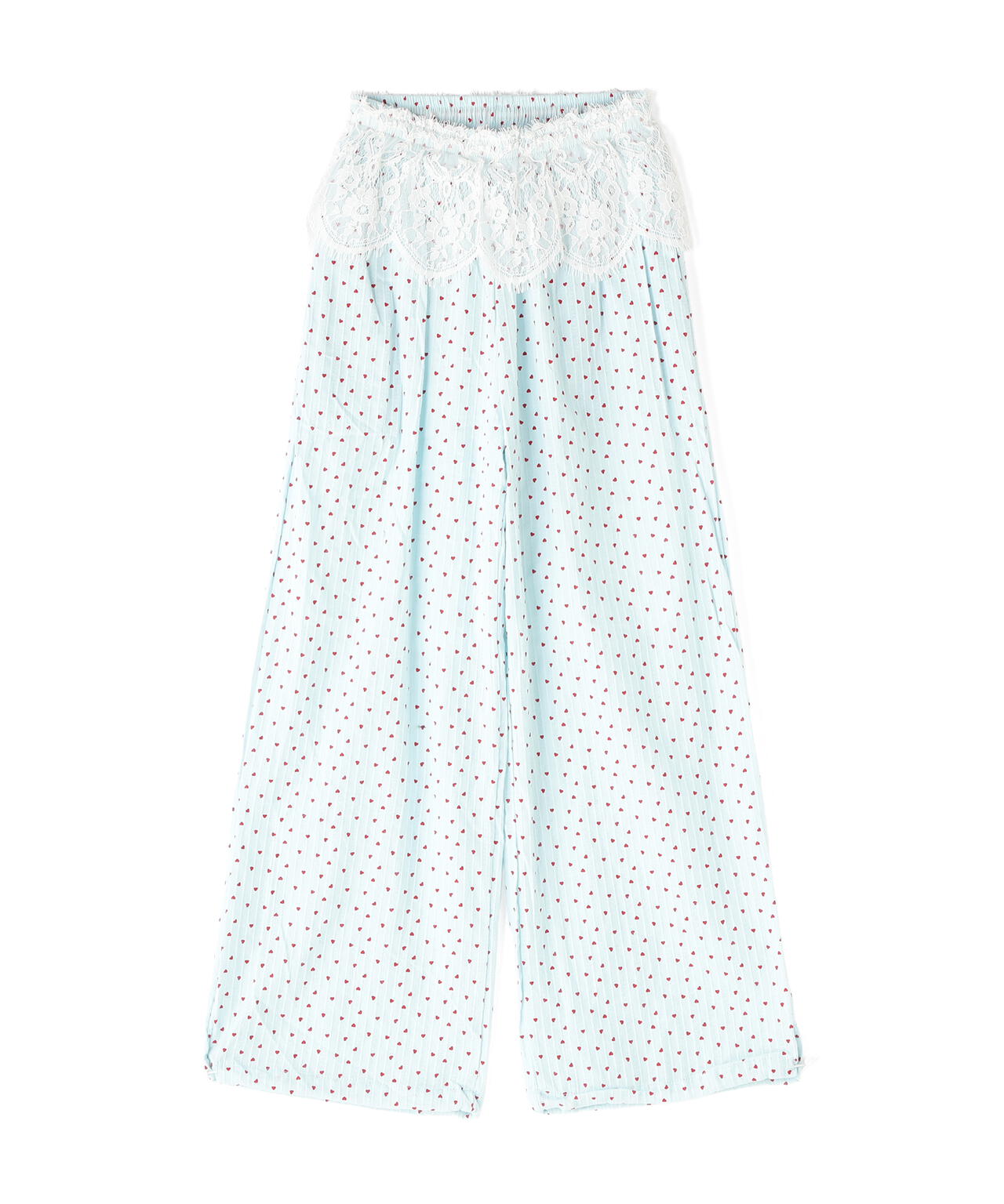 MAVYTH/メヴィス/LACE WITH HEART DOT PANTS
