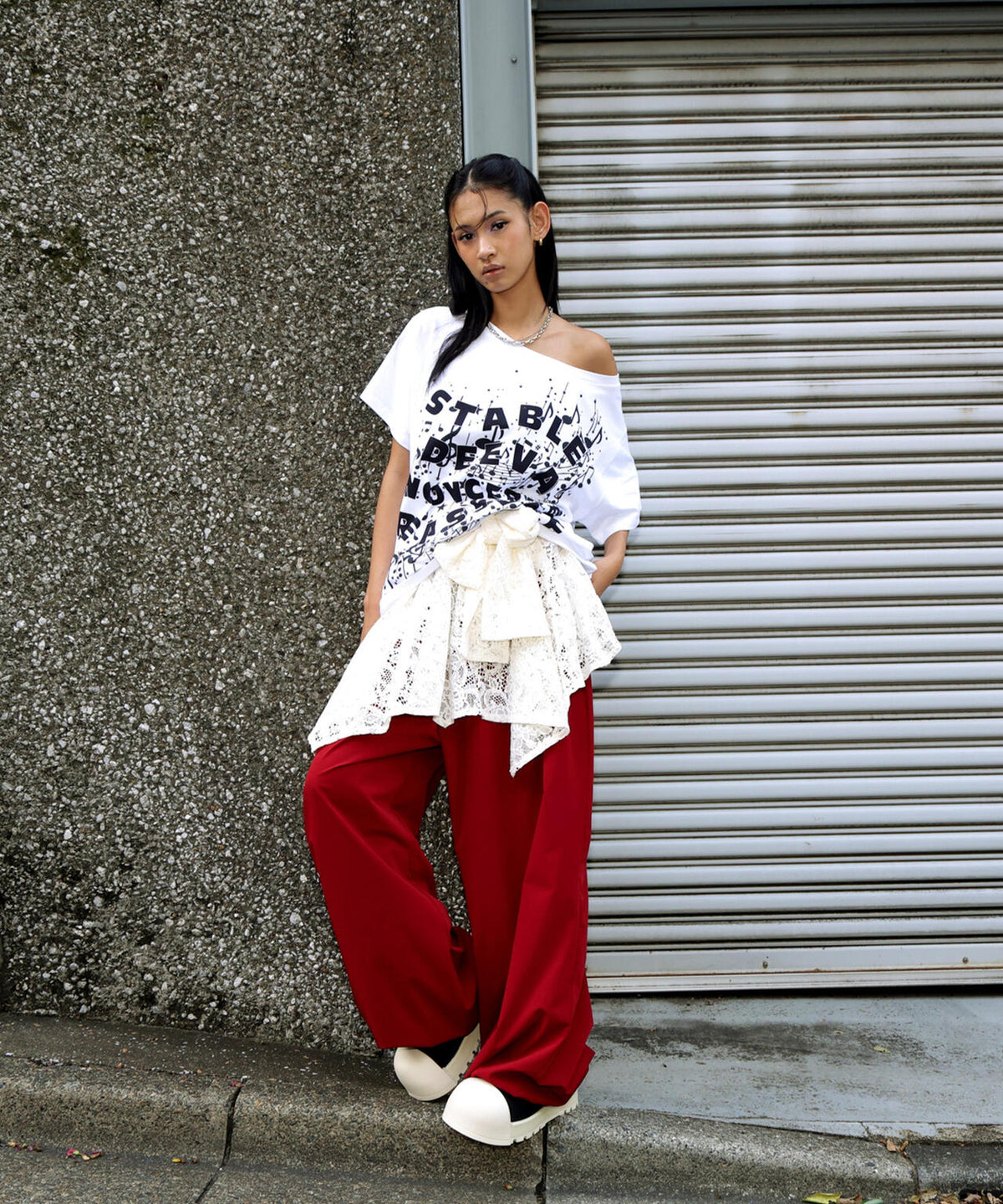 DeEVA/ディーヴァ/Nylon Pants