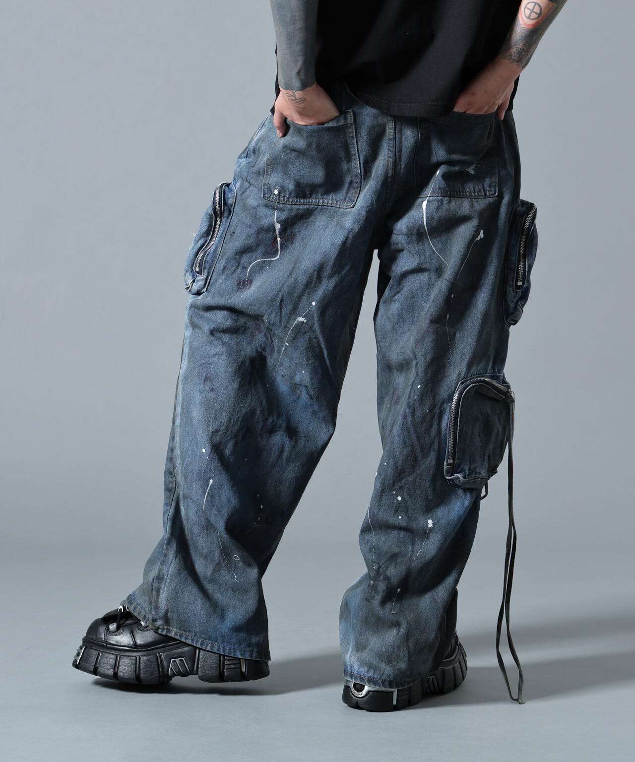 MAVYTH/メヴィス/PAINTED DEBIN CARGO PANTS | L.H.P（エルエイチピー
