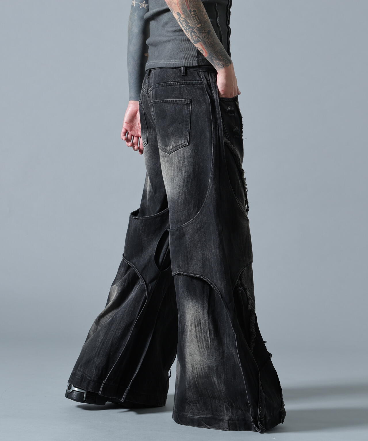 MAVYTH/メヴィス/SHADOW VEIN BAGGY JEANS | L.H.P（エルエイチピー