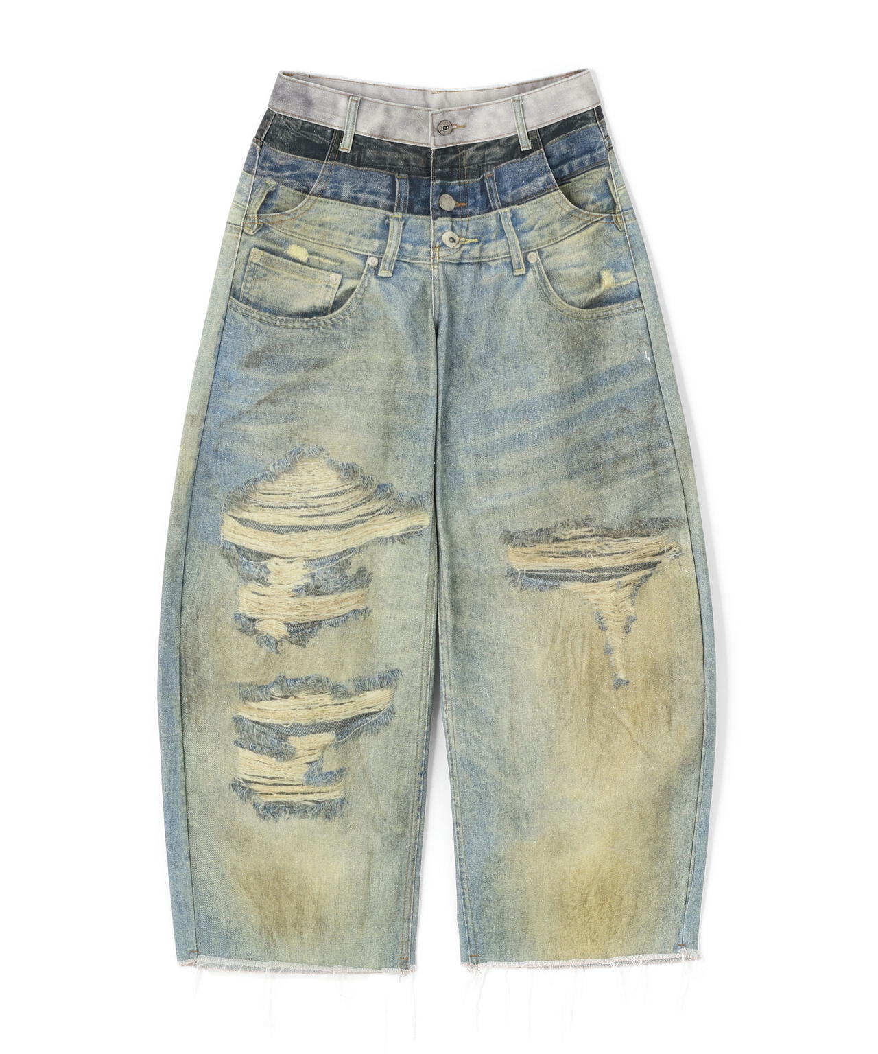 MAVYTH/メヴィス/TROMPE-I'OEIL DENIM PANT | L.H.P（エルエイチピー