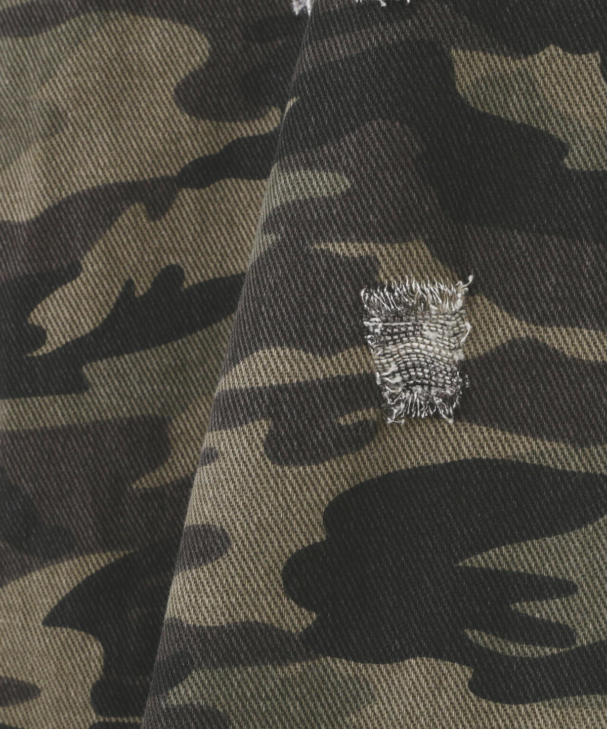 MAVYTH/メヴィス/CAMO DAMAGE DENIM PANTS