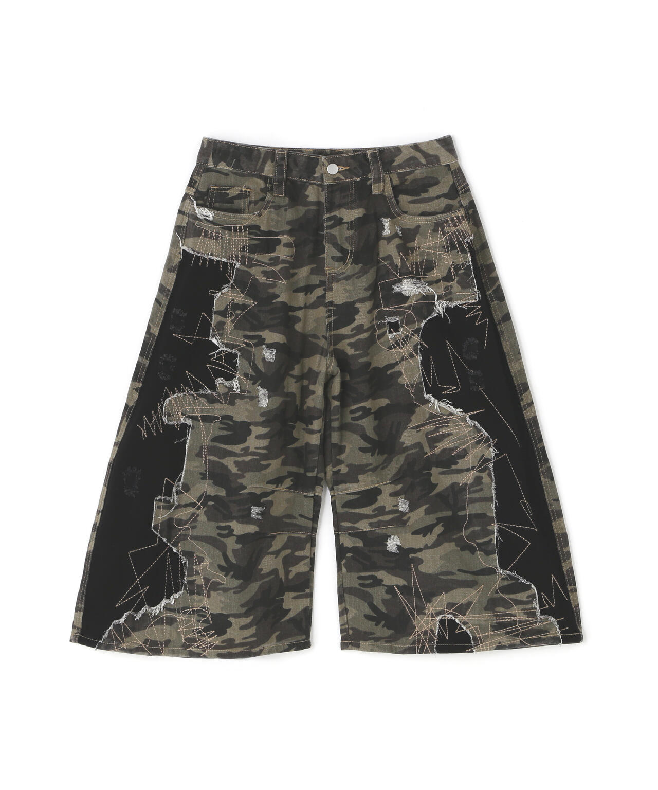 MAVYTH/メヴィス/CAMO DAMAGE DENIM PANTS | L.H.P（エルエイチピー