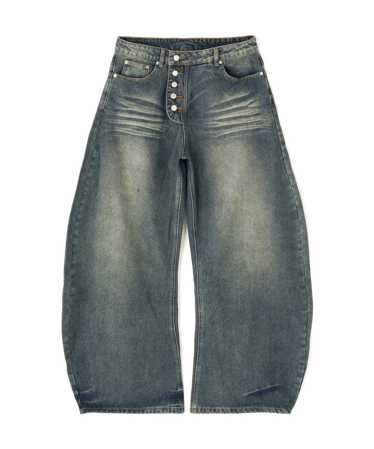 NOT4NERD/ノットフォーナード/Button Fly Dartrd Denim Pants