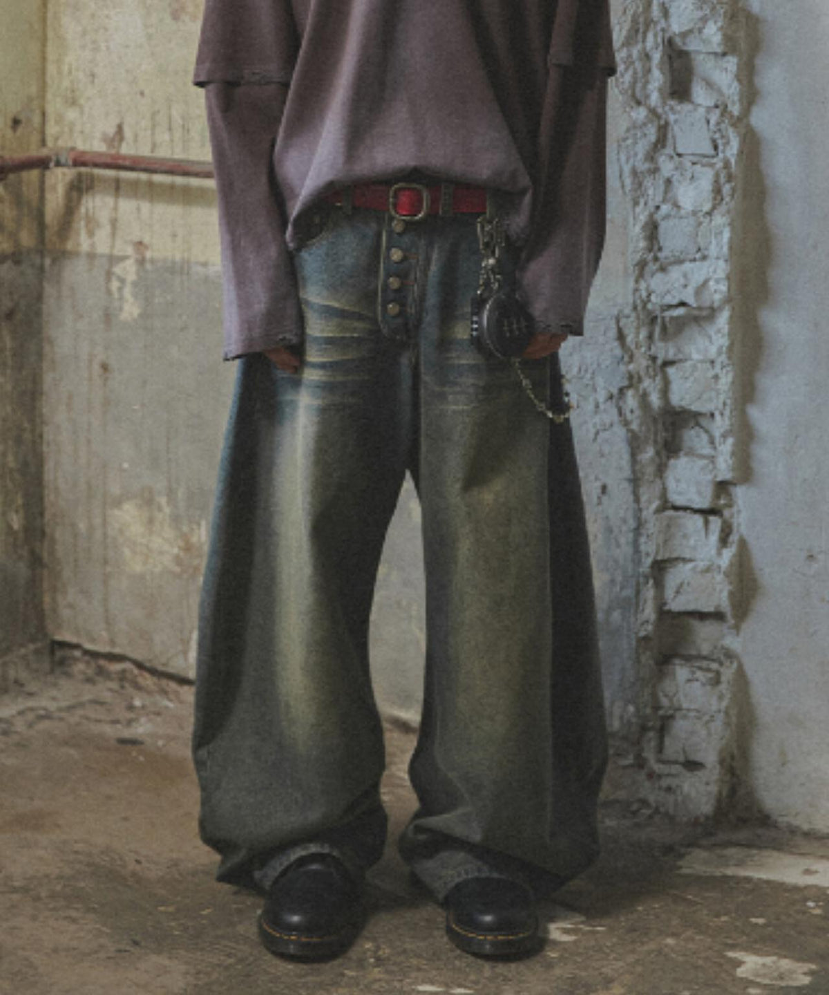 NOT4NERD/ノットフォーナード/Button Fly Dartrd Denim Pants
