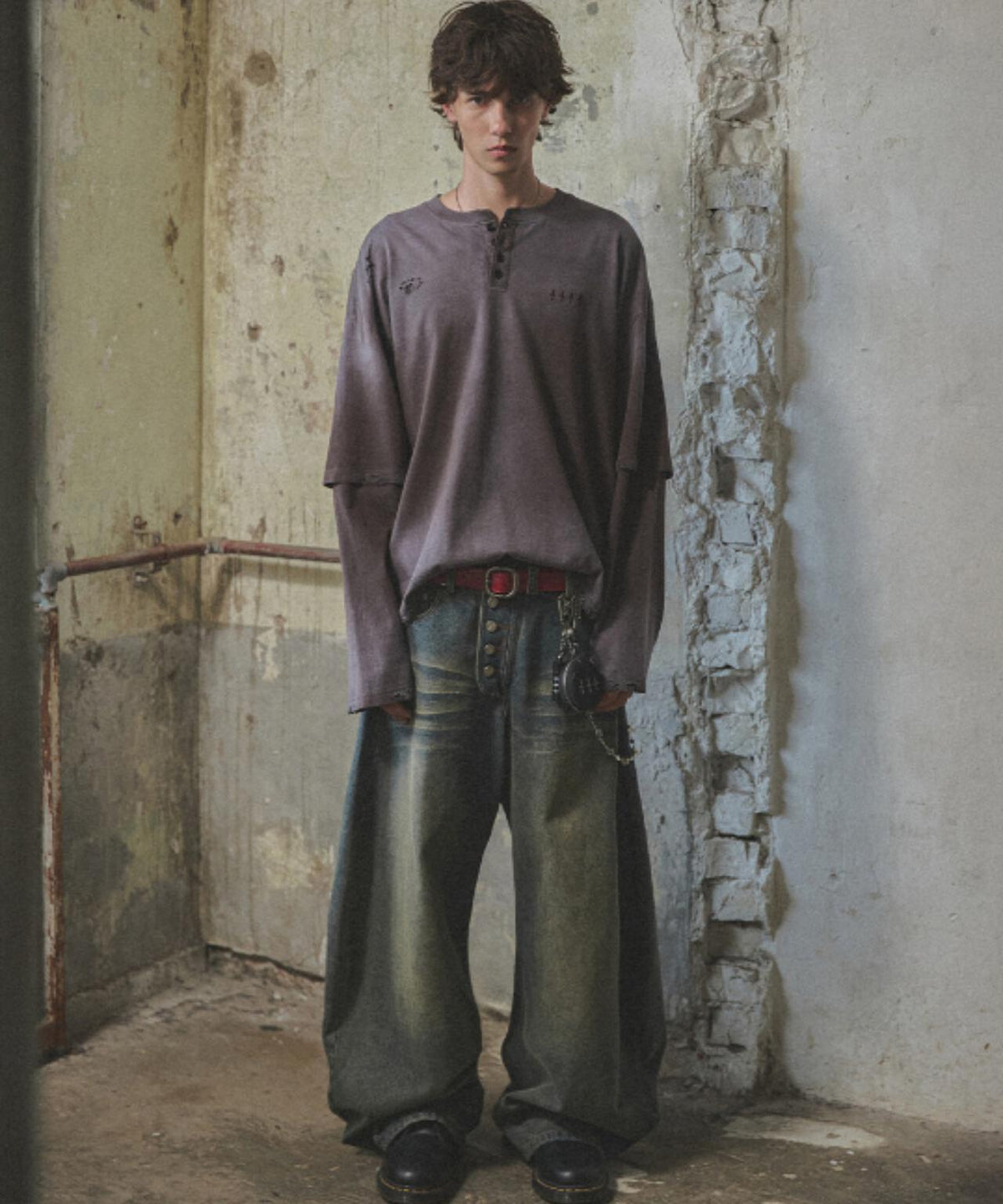 NOT4NERD/ノットフォーナード/Button Fly Dartrd Denim Pants