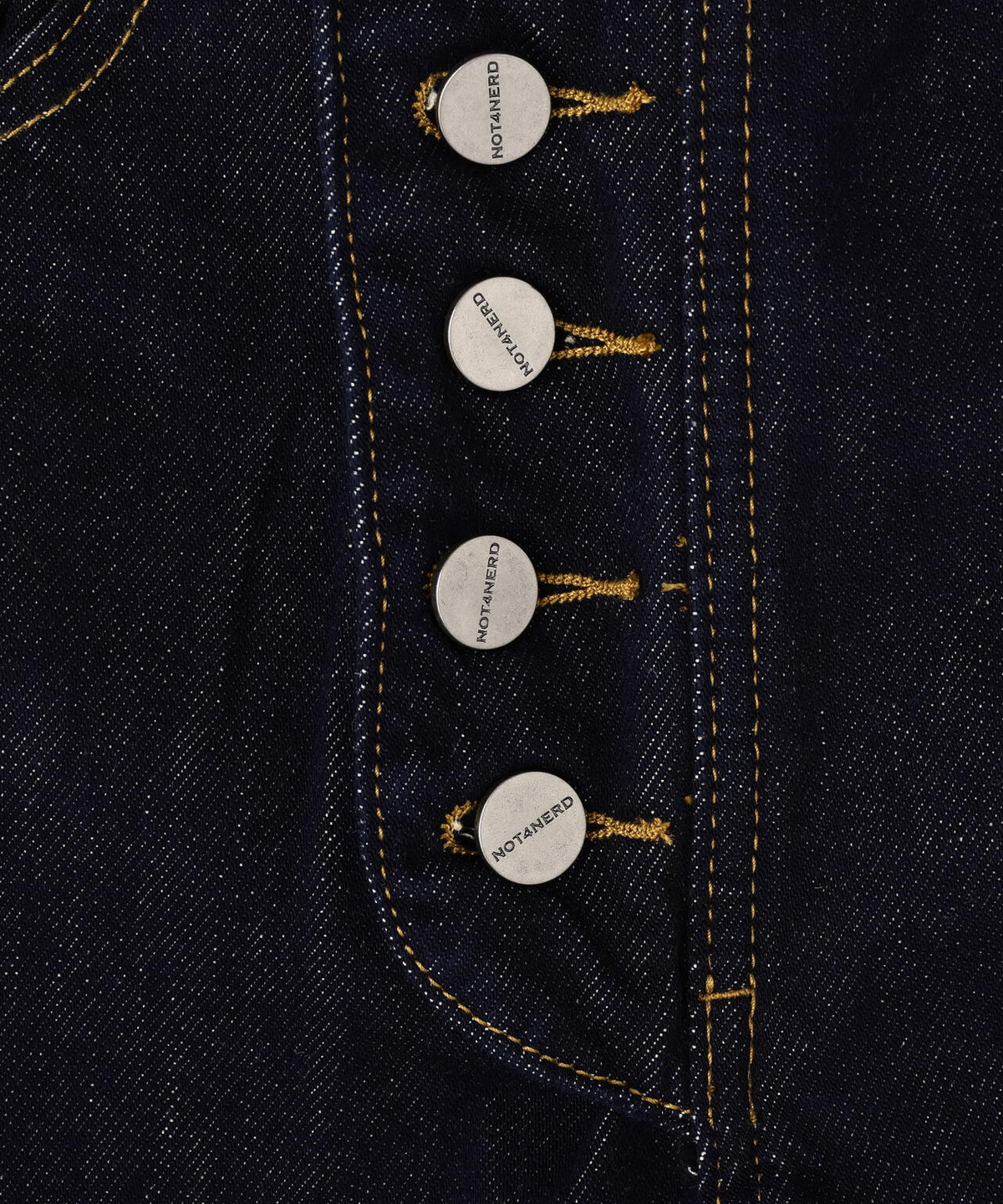 NOT4NERD/ノットフォーナード/Button Fly Dartrd Denim Pants