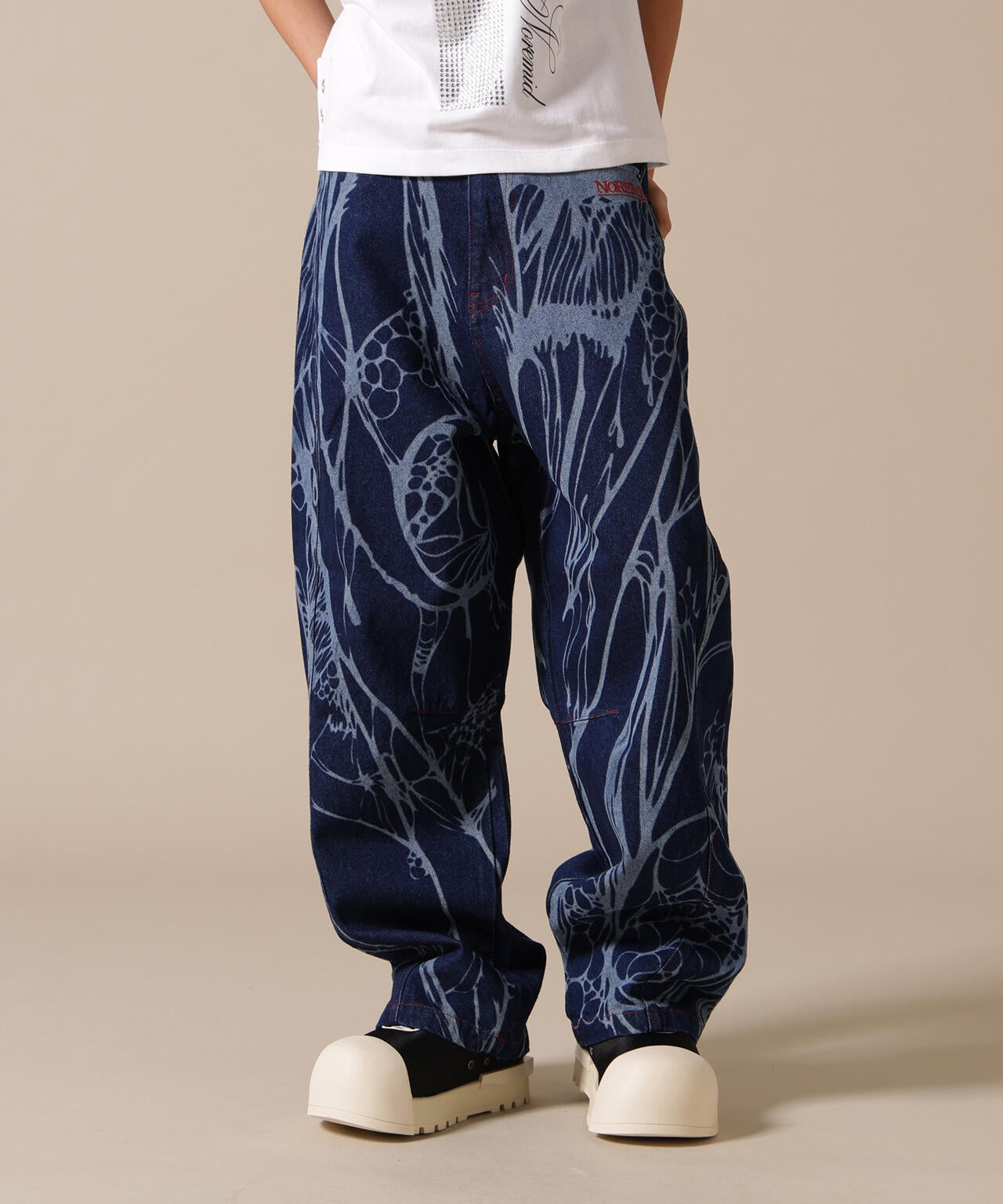 NoRemid/ノーリミッド/【LHP EXCLUSIVE】Leather Pattern Denim Pants NoRemid/ノーリミッド/【LHP EXCLUSIVE】Leather Pattern Denim Pants