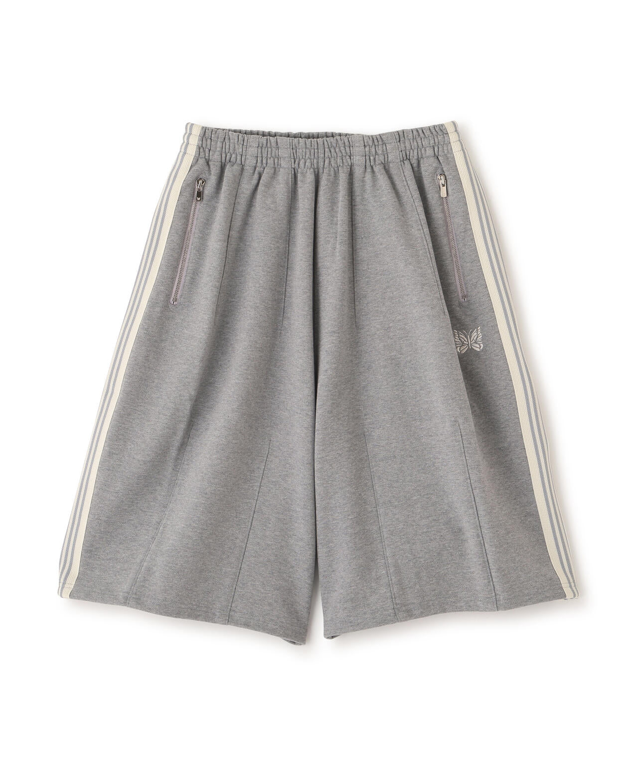 needles LHP別注 グレーショートパンツ NEEDLES/ニードルズ/【LHP EXCLUSIVE】H.D.TRACK SHORTS - COTTON