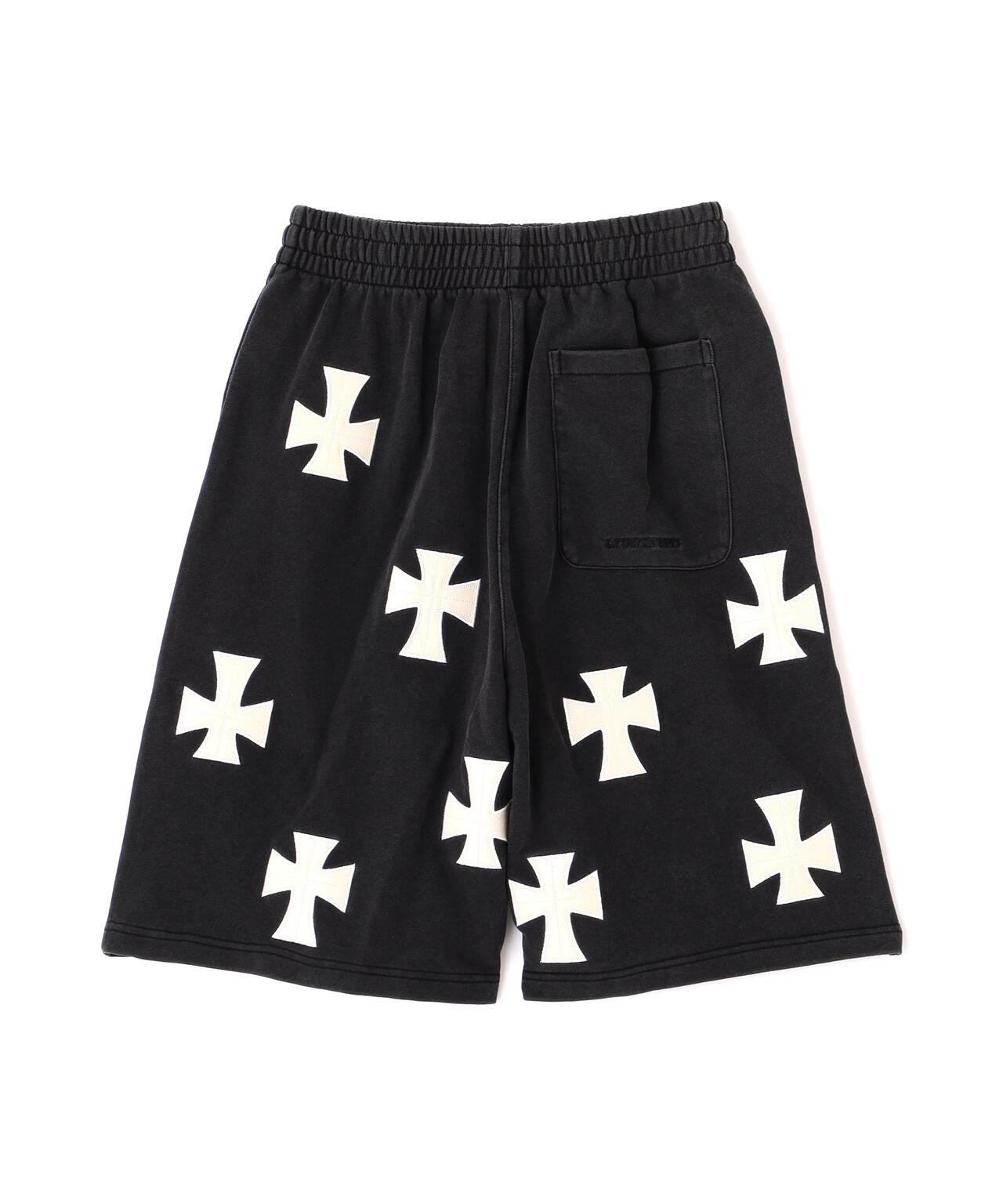 UNKNOWNLONDON/アンノウンロンドン/【LHP EXCLUSIVE】LEATHER CROSS BUGGY SHORTS