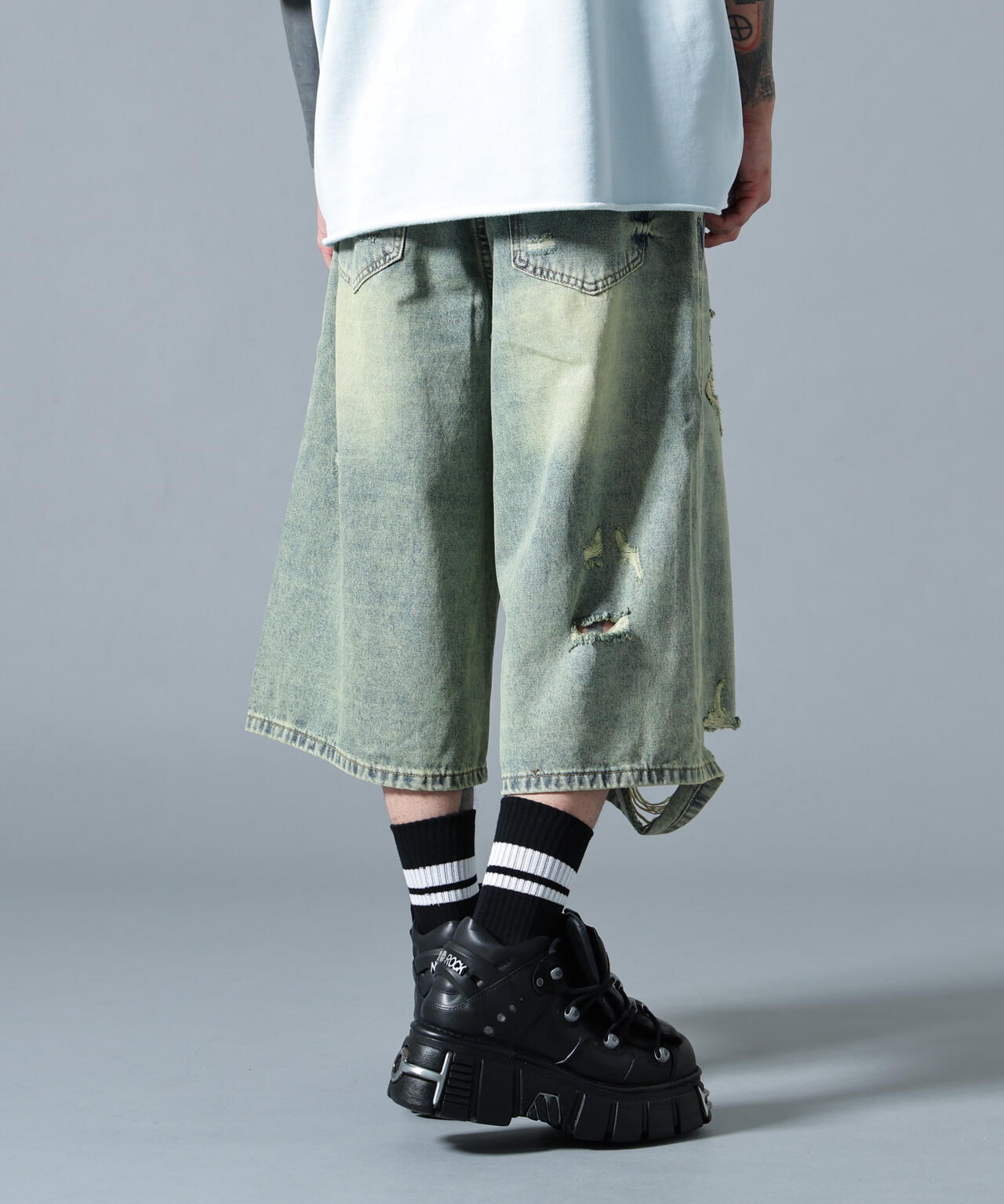 MAVYTH/メヴィス/CLASH DENIM SHORTS | L.H.P（エルエイチピー