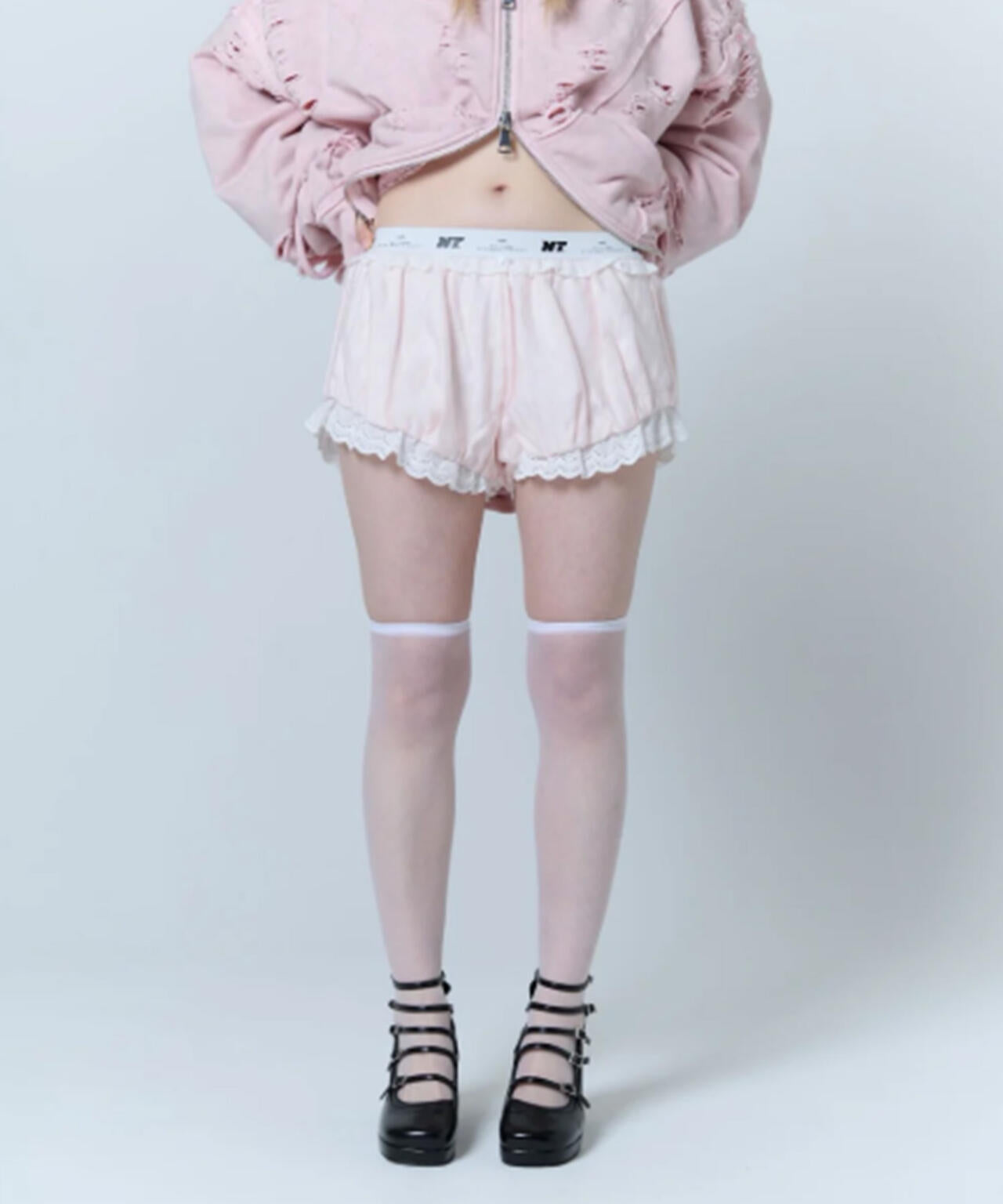 ねね様♡ベージュピンク neith. /ネイス/Cotton Lace Drawers | L.H.P（エルエイチピー
