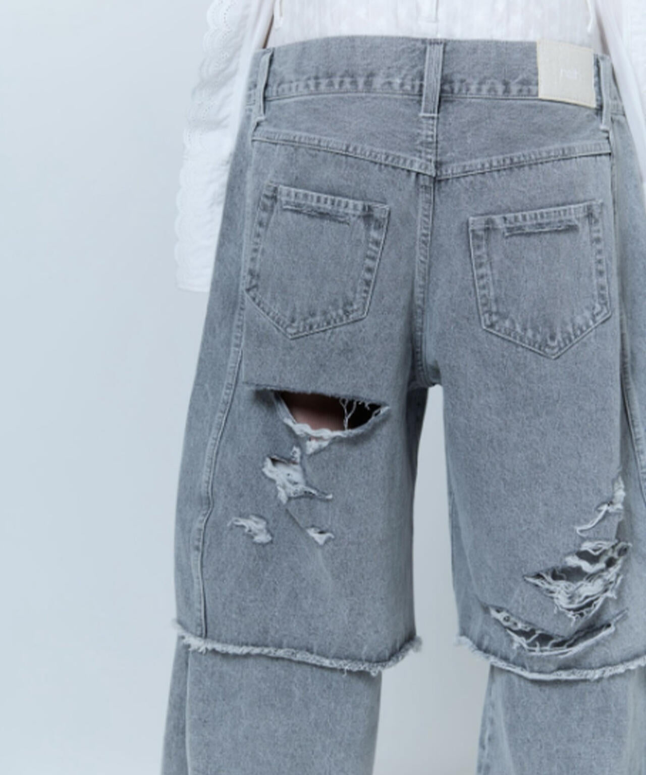 neith./ネイス/Destroyed Denim and Leg cover | L.H.P