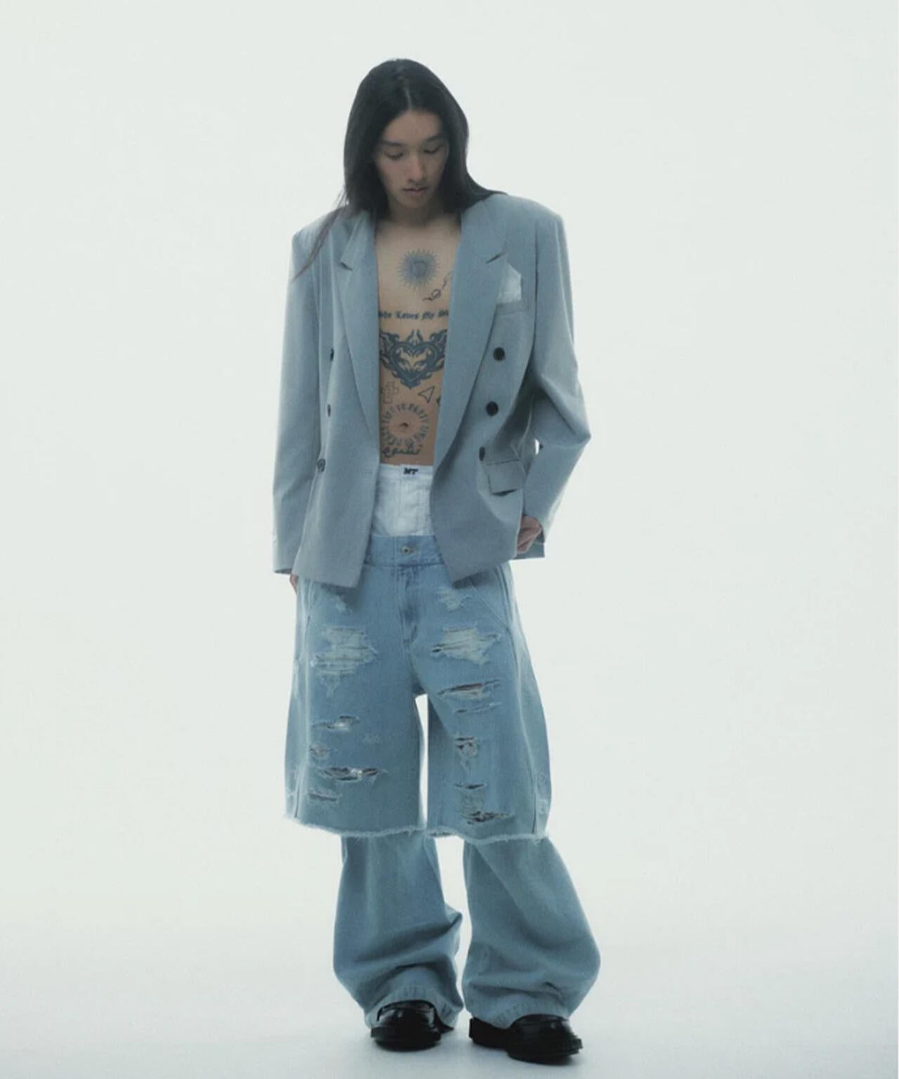 neith./ネイス/Destroyed Denim and Leg cover | L.H.P