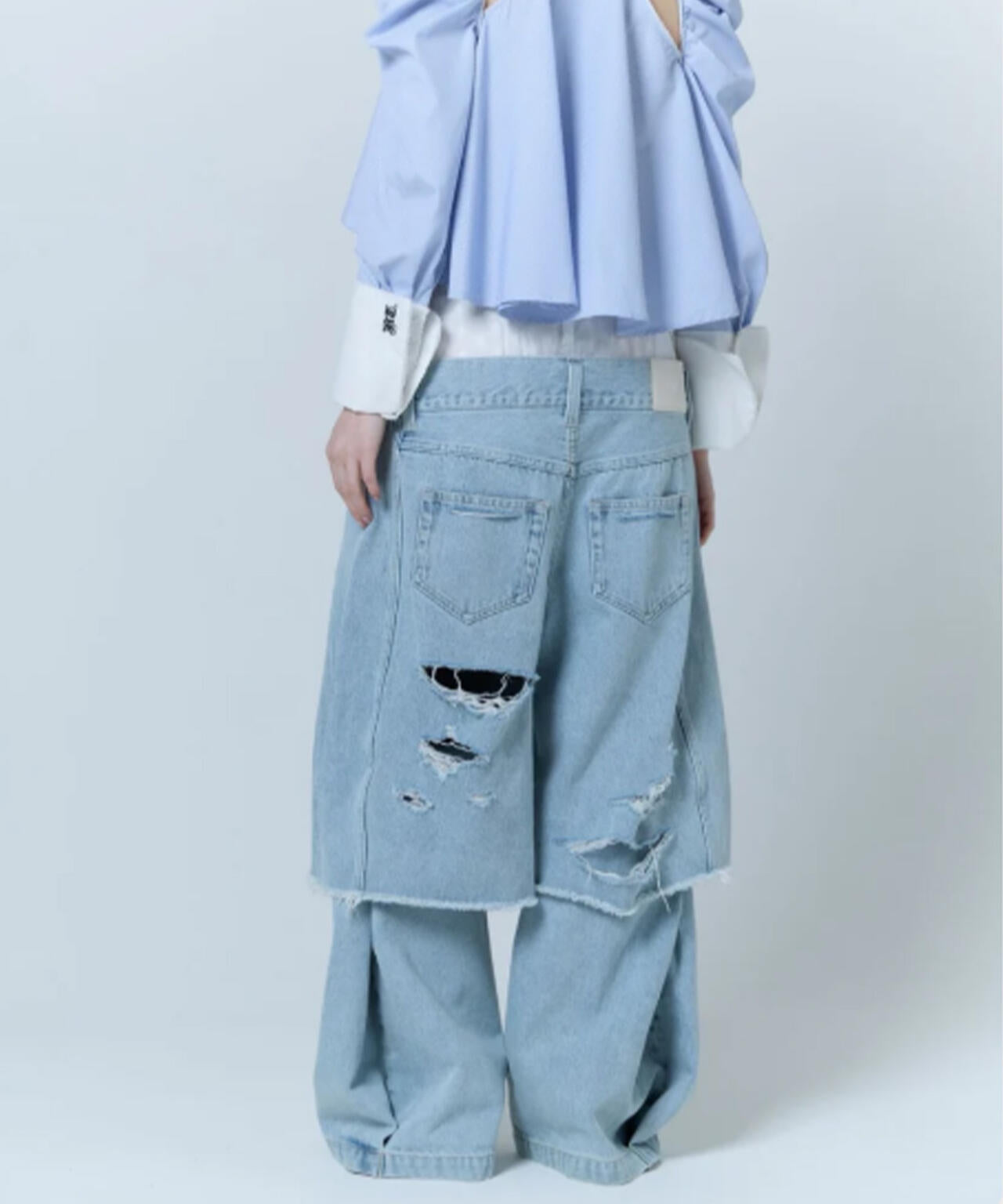 neith./ネイス/Destroyed Denim and Leg cover | L.H.P