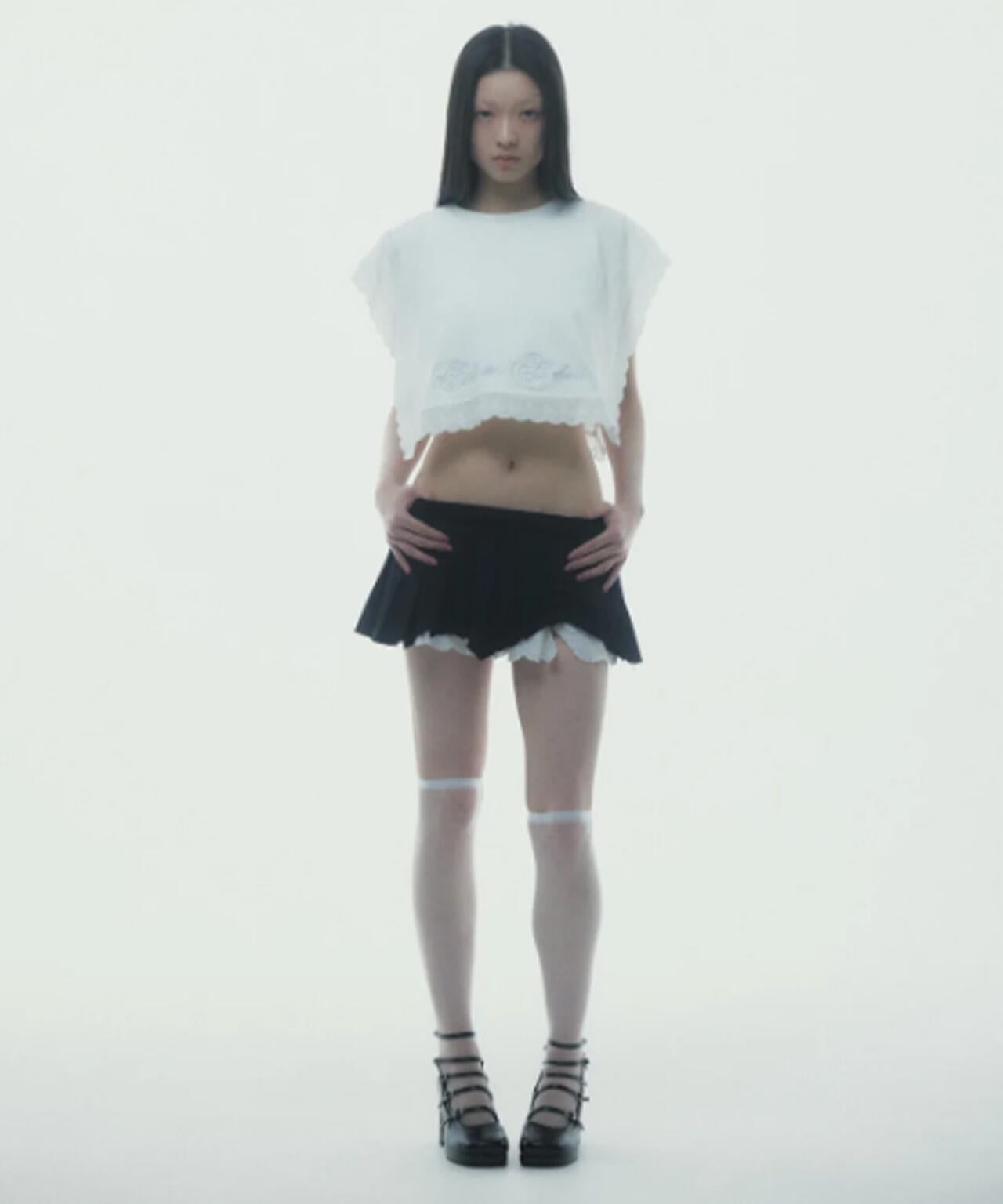 neith./ネイス/Destroyed Micro Mini Skirt | L.H.P（エルエイチピー