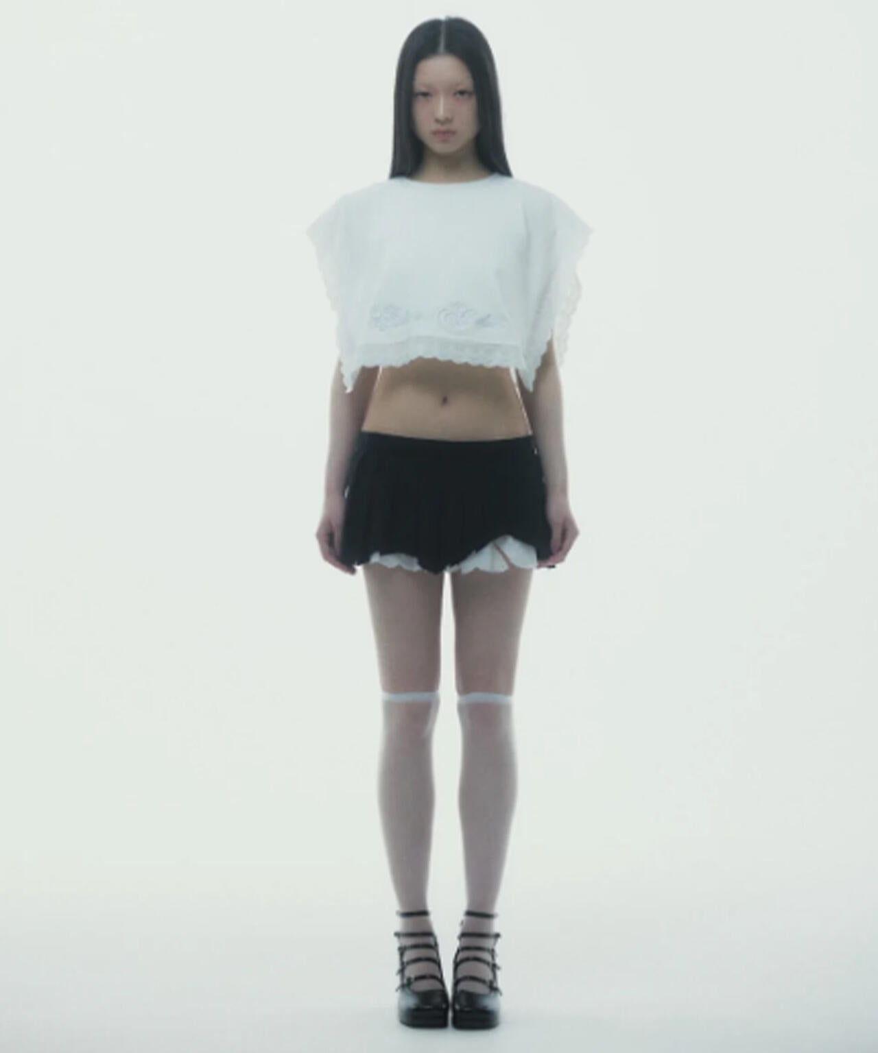 neith./ネイス/Destroyed Micro Mini Skirt | L.H.P（エルエイチピー
