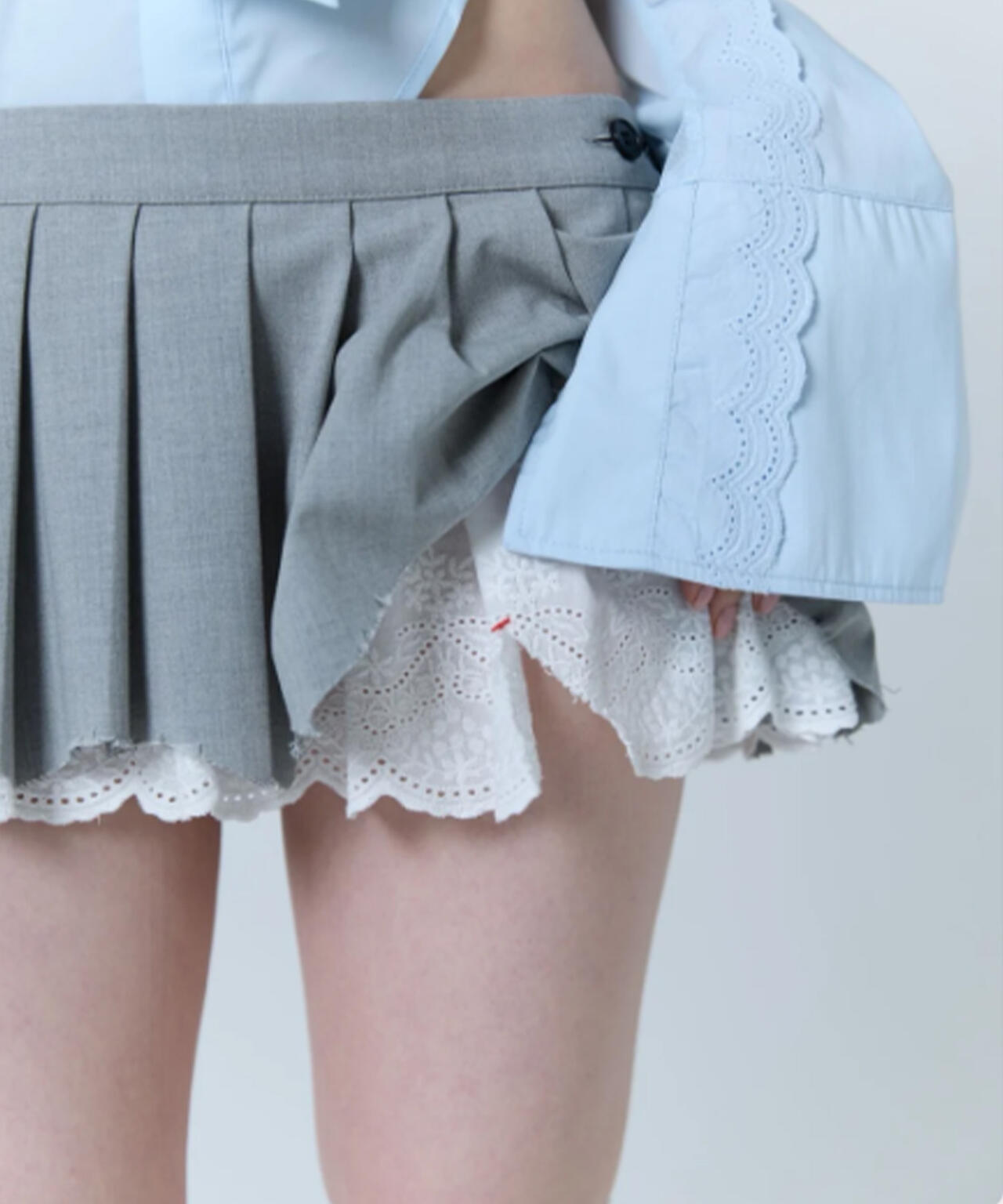 neith./ネイス/Destroyed Micro Mini Skirt | L.H.P（エルエイチピー