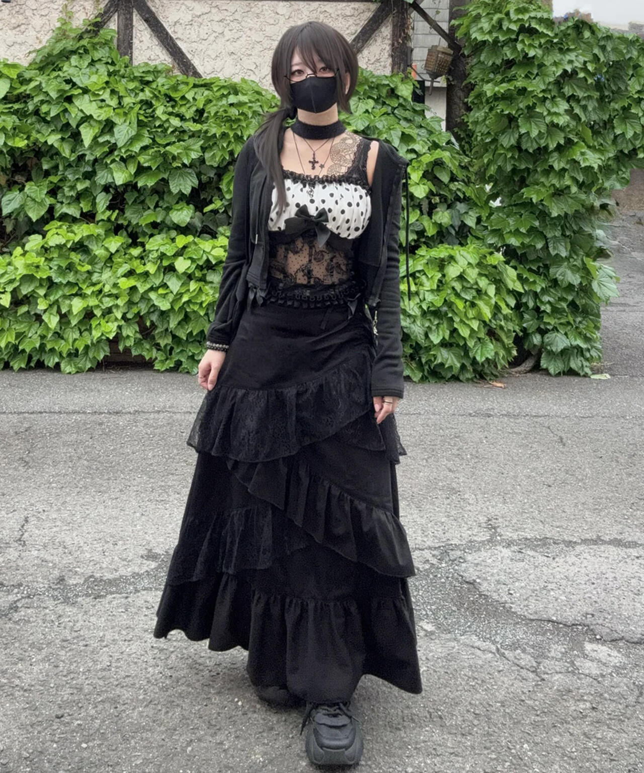 gibous/ギボス/Frill Lace Long Skirt | L.H.P（エルエイチピー
