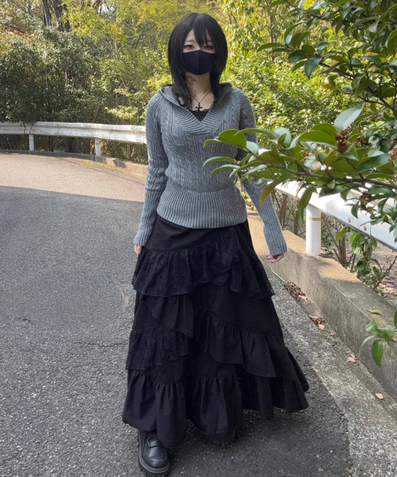 gibous/ギボス/Frill Lace Long Skirt | L.H.P（エルエイチピー