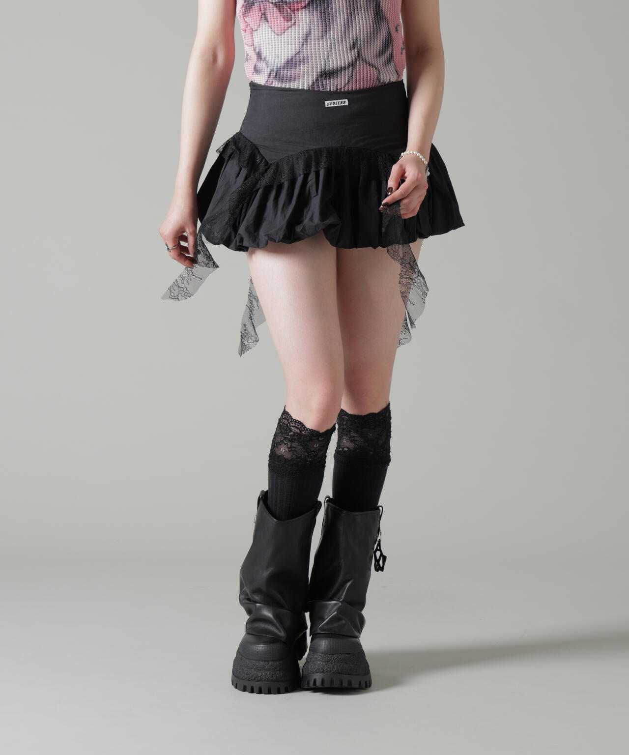 MAVYTH/メヴィス/FRILL TIERED LACE SKIRT | L.H.P（エルエイチピー