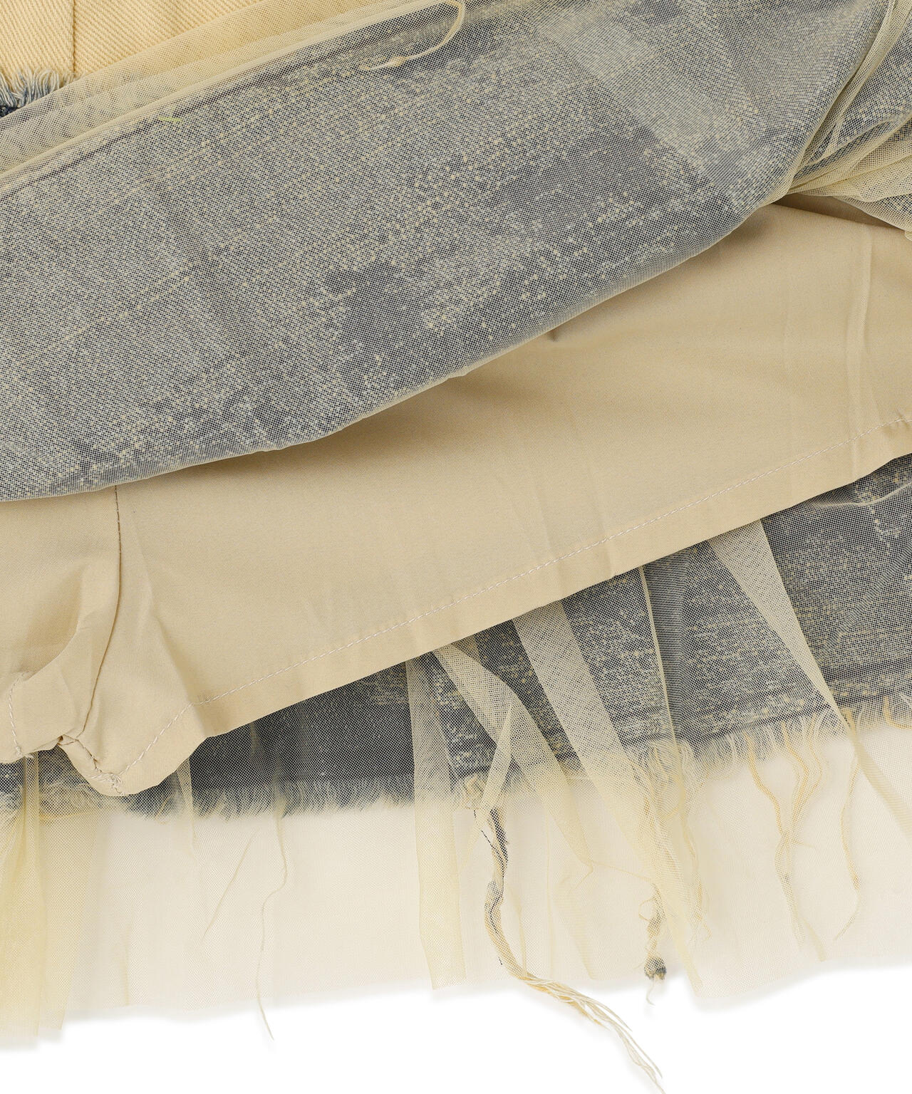 MAVYTH/メヴィス/DENIM PLEATS MINI SKIRT