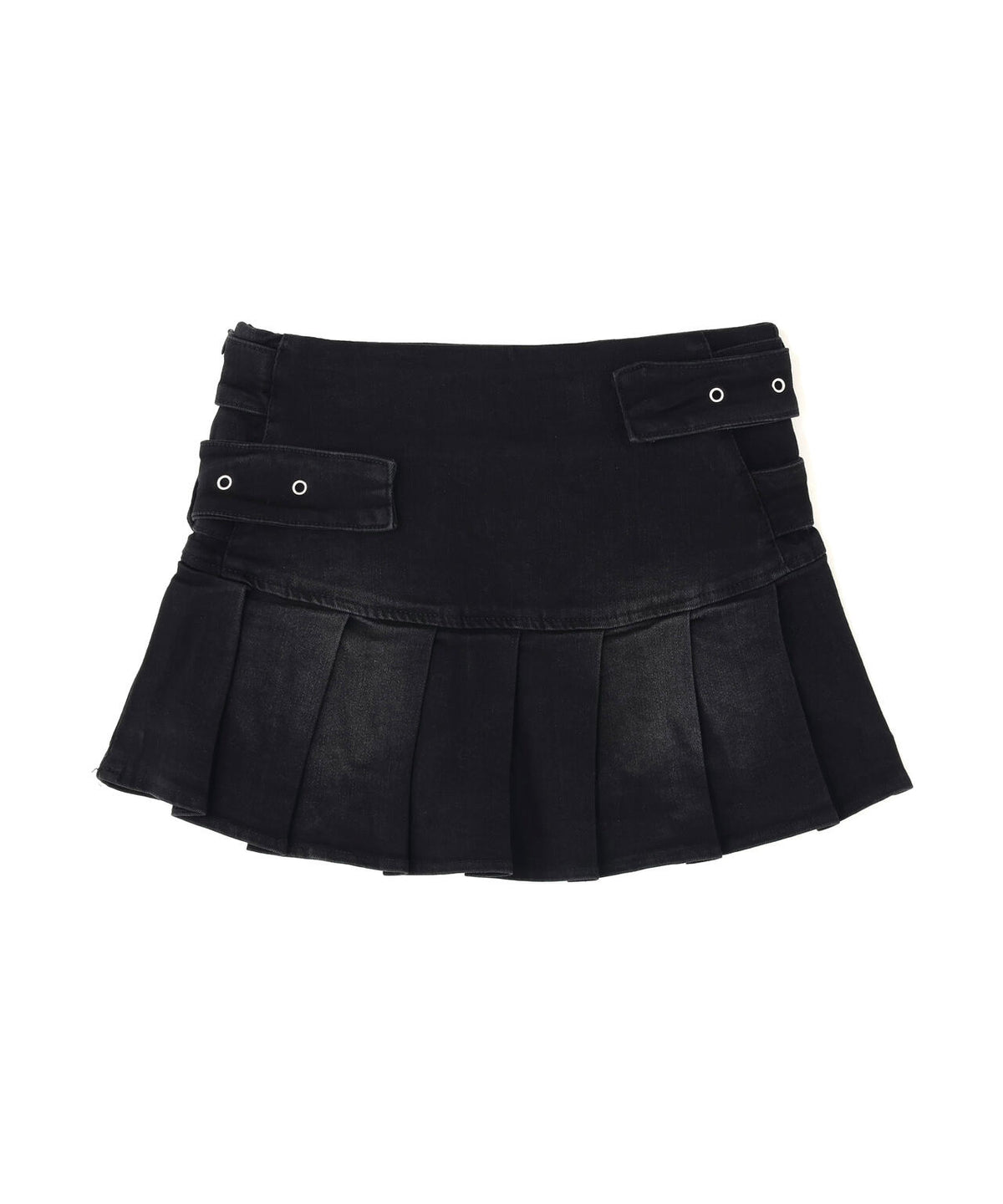MAVYTH/メヴィス/W BELT DENIM MINI SKIRT