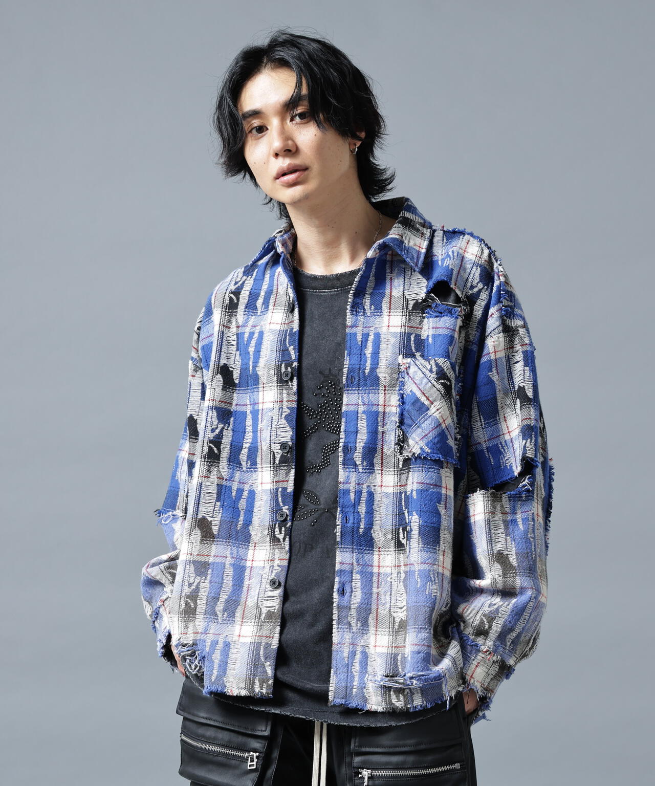 H:180cm C:88cm W:69cm H:90cm 着用サイズ：L