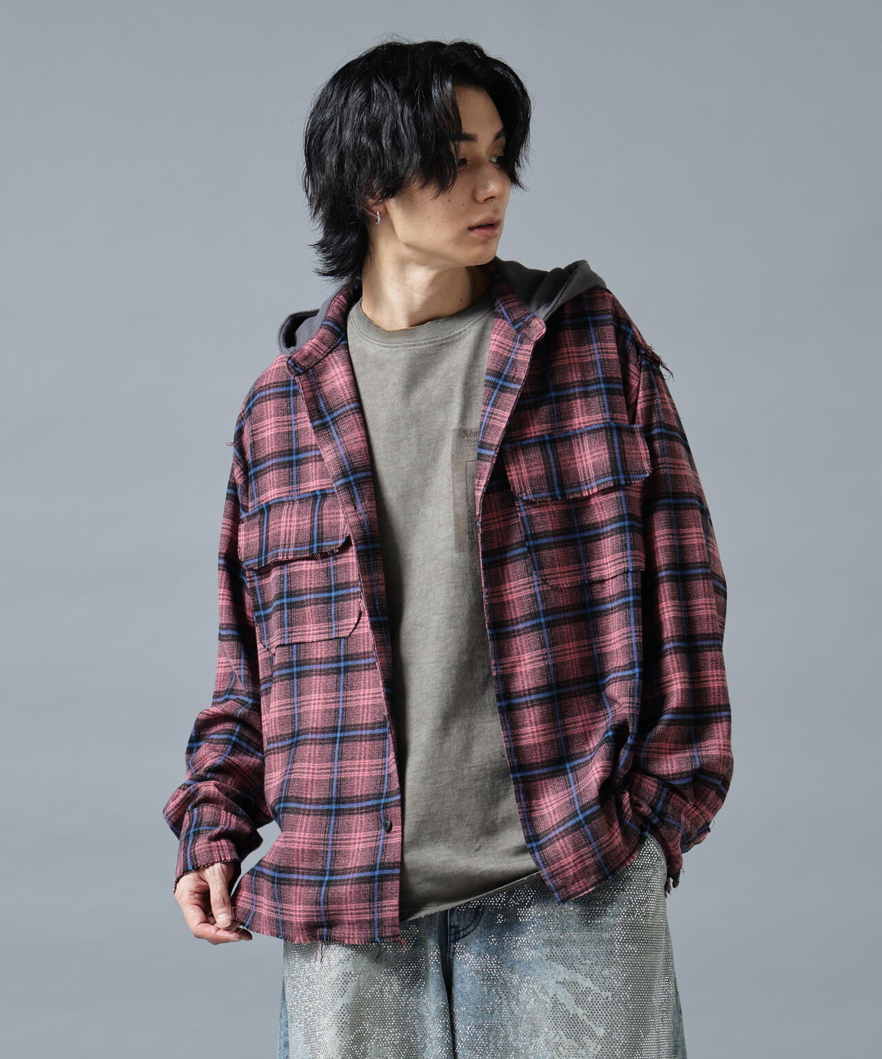 H:180cm C:88cm W:69cm H:90cm 着用サイズ：L