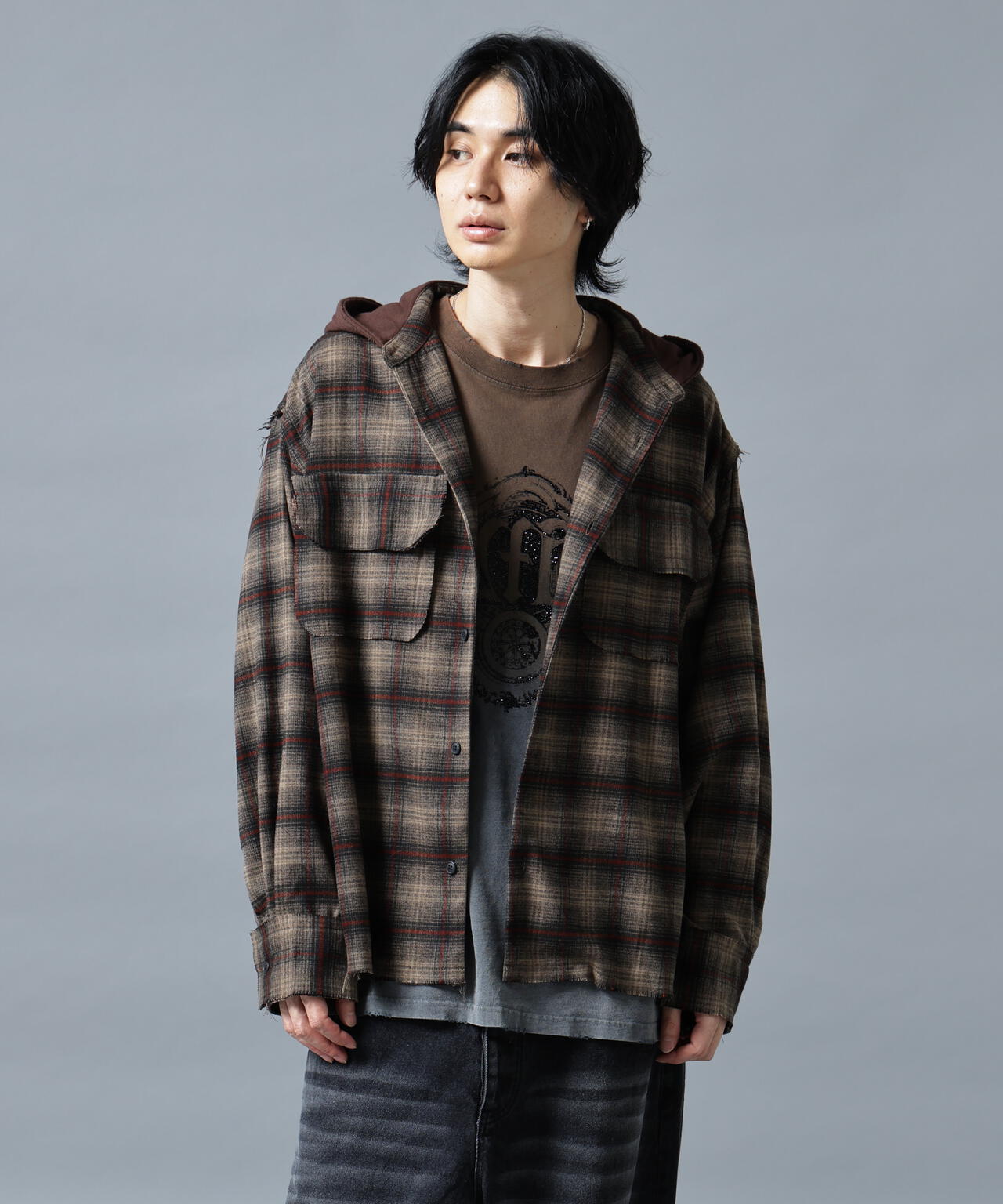 H:180cm C:88cm W:69cm H:90cm 着用サイズ：L