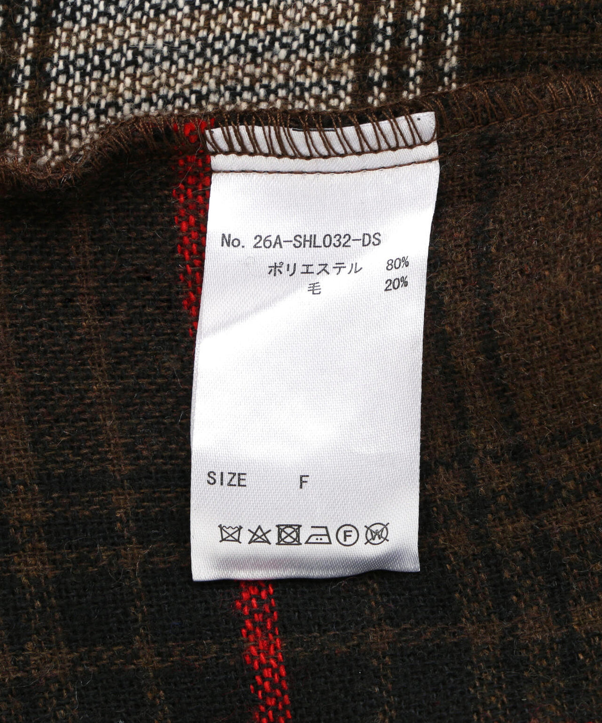 DankeSchon/ダンケシェーン/SHAGGY SHIRTS CHECK
