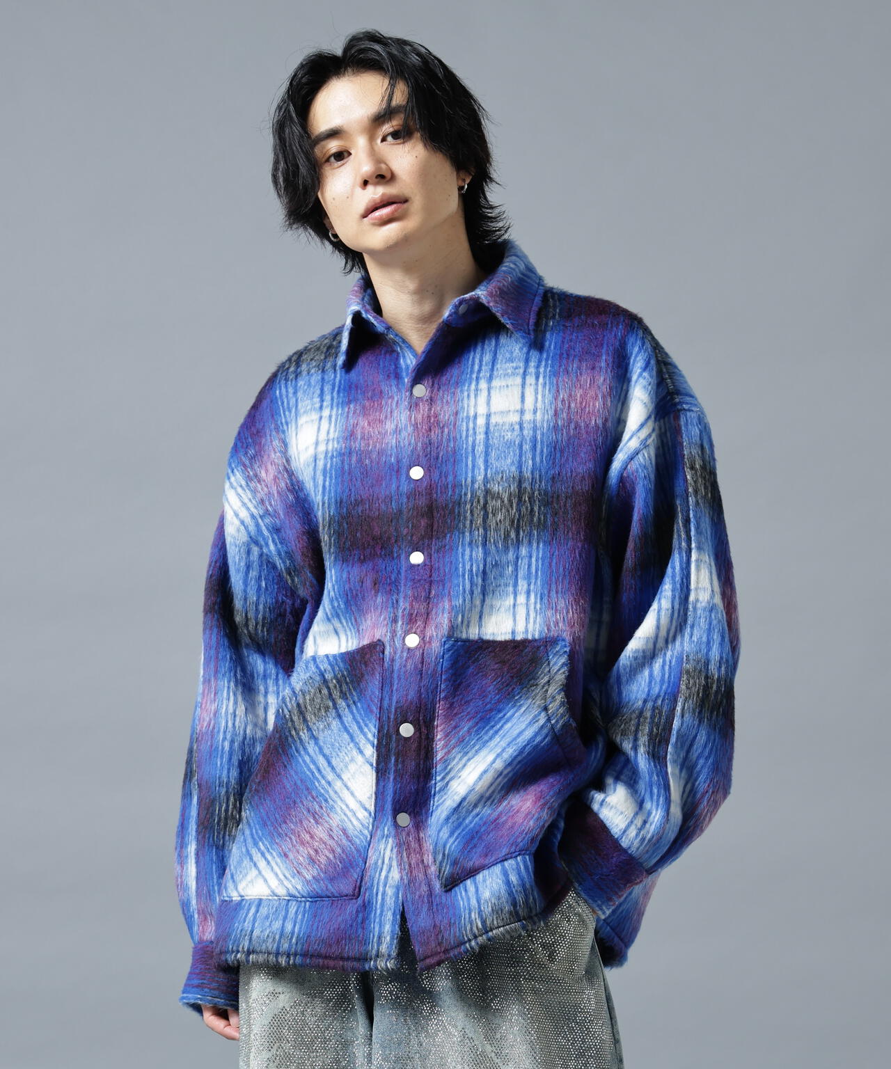 DankeSchon/ダンケシェーン/SHAGGY SHIRTS CHECK | L.H.P