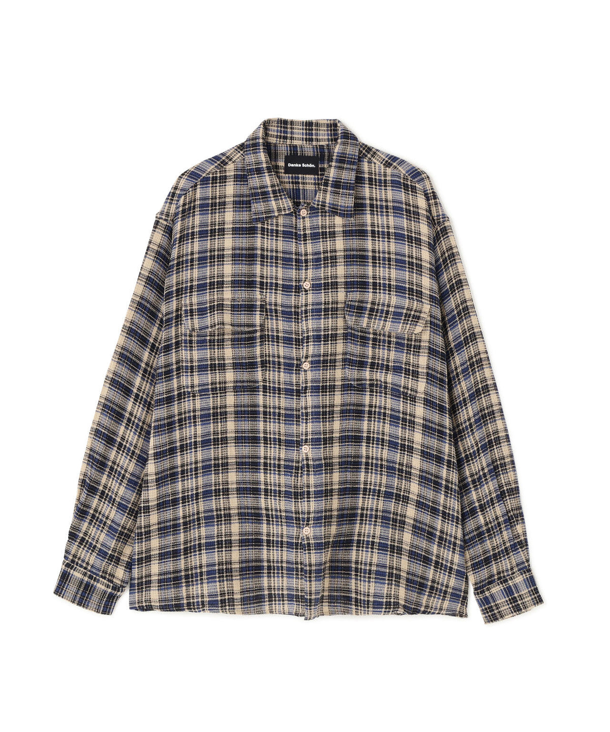 【WEB&DEPOT限定】DankeSchon/ダンケシェーン/WAFFLE SHIRTS
