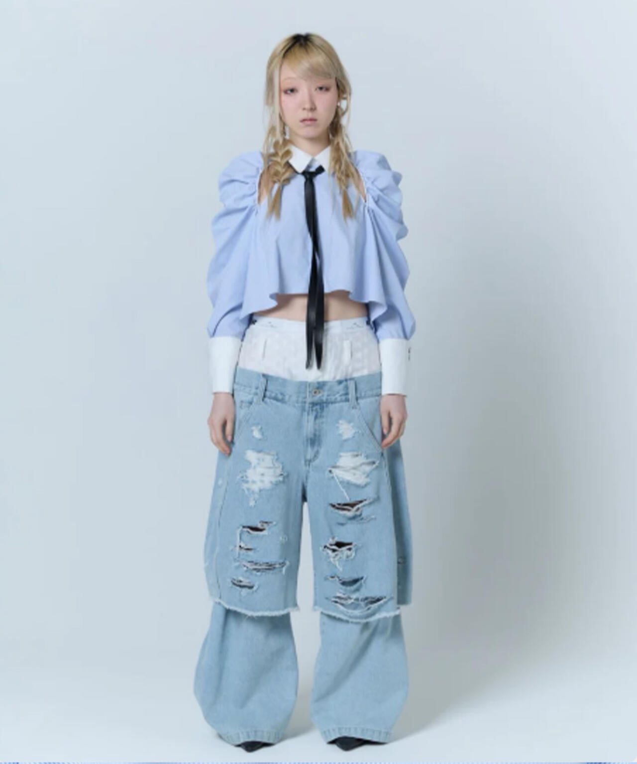 neith./ネイス/Cleric Flare Shirt | L.H.P（エルエイチピー