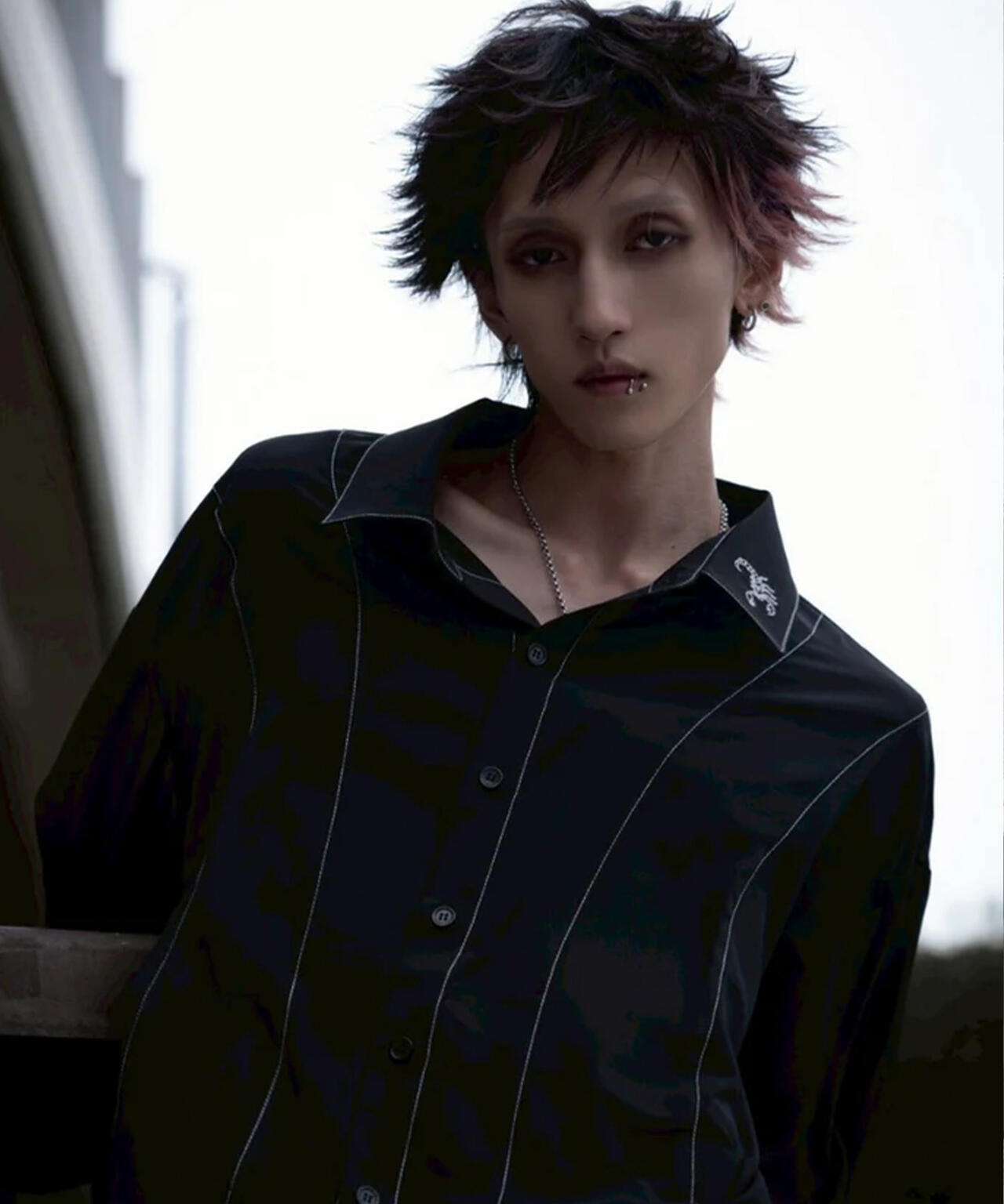 gibous/ギボス/Sheer Stitch Scorpion Shirt | L.H.P（エルエイチピー