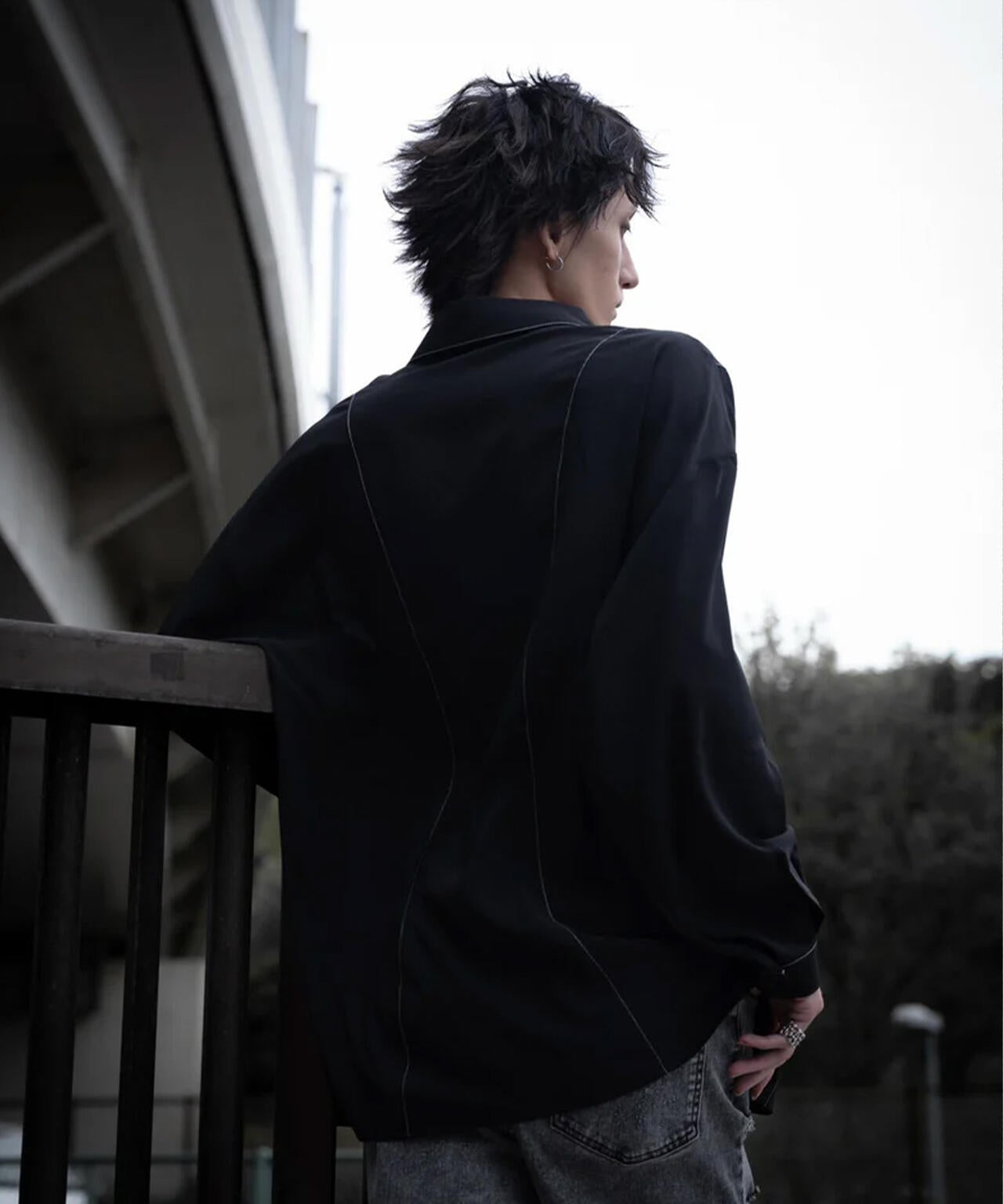 gibous/ギボス/Sheer Stitch Scorpion Shirt | L.H.P（エルエイチピー