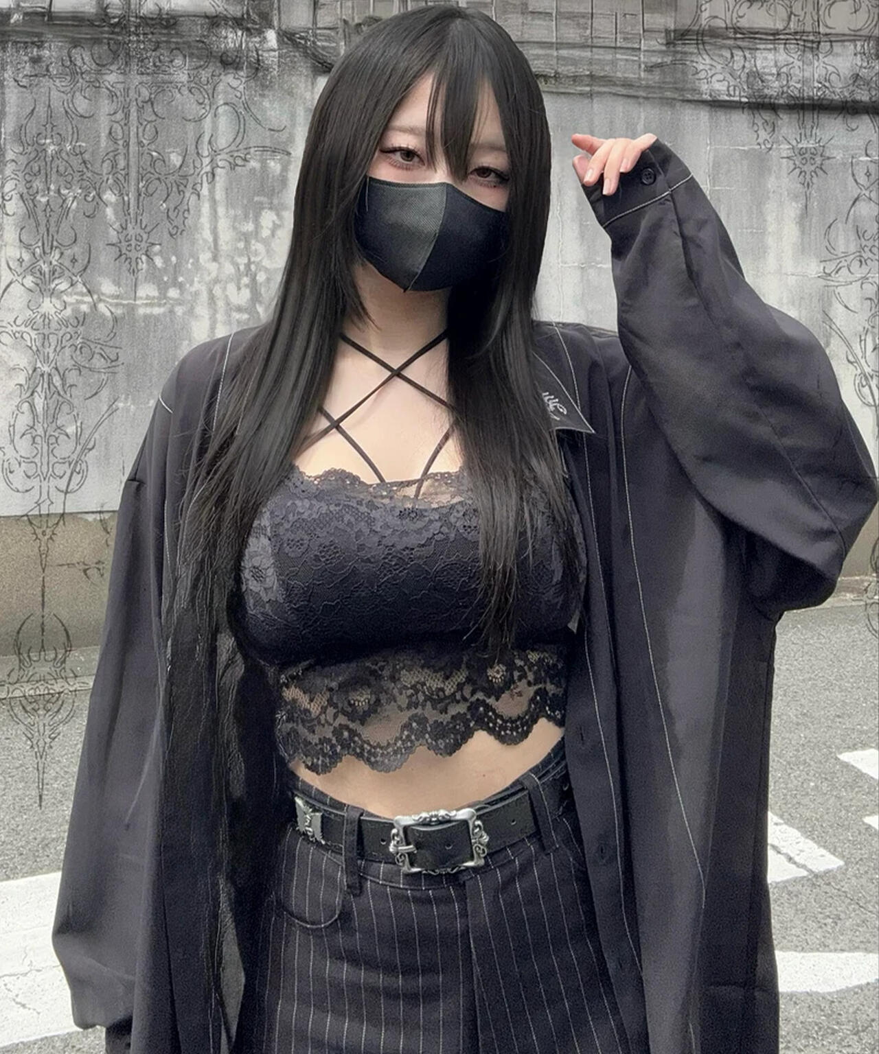 gibous/ギボス/Sheer Stitch Scorpion Shirt | L.H.P（エルエイチピー