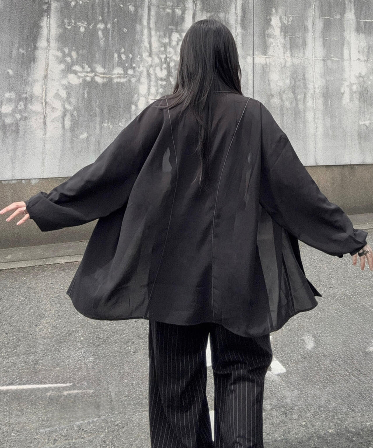 トップス gibous logo jersey scorpion black purple gibous(ギボス